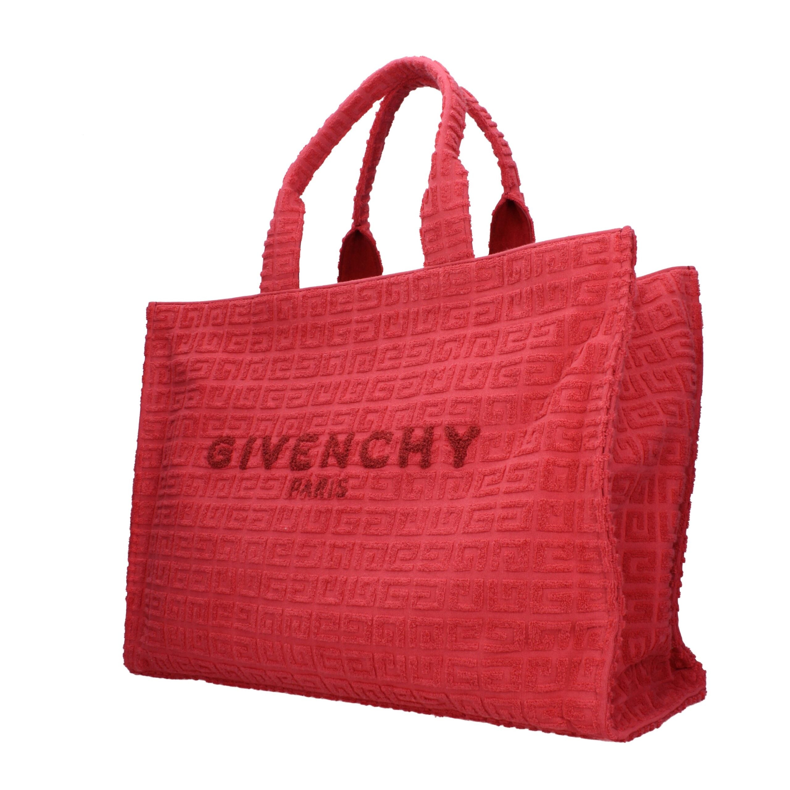 Givenchy Rote Stoffhandtasche-2
