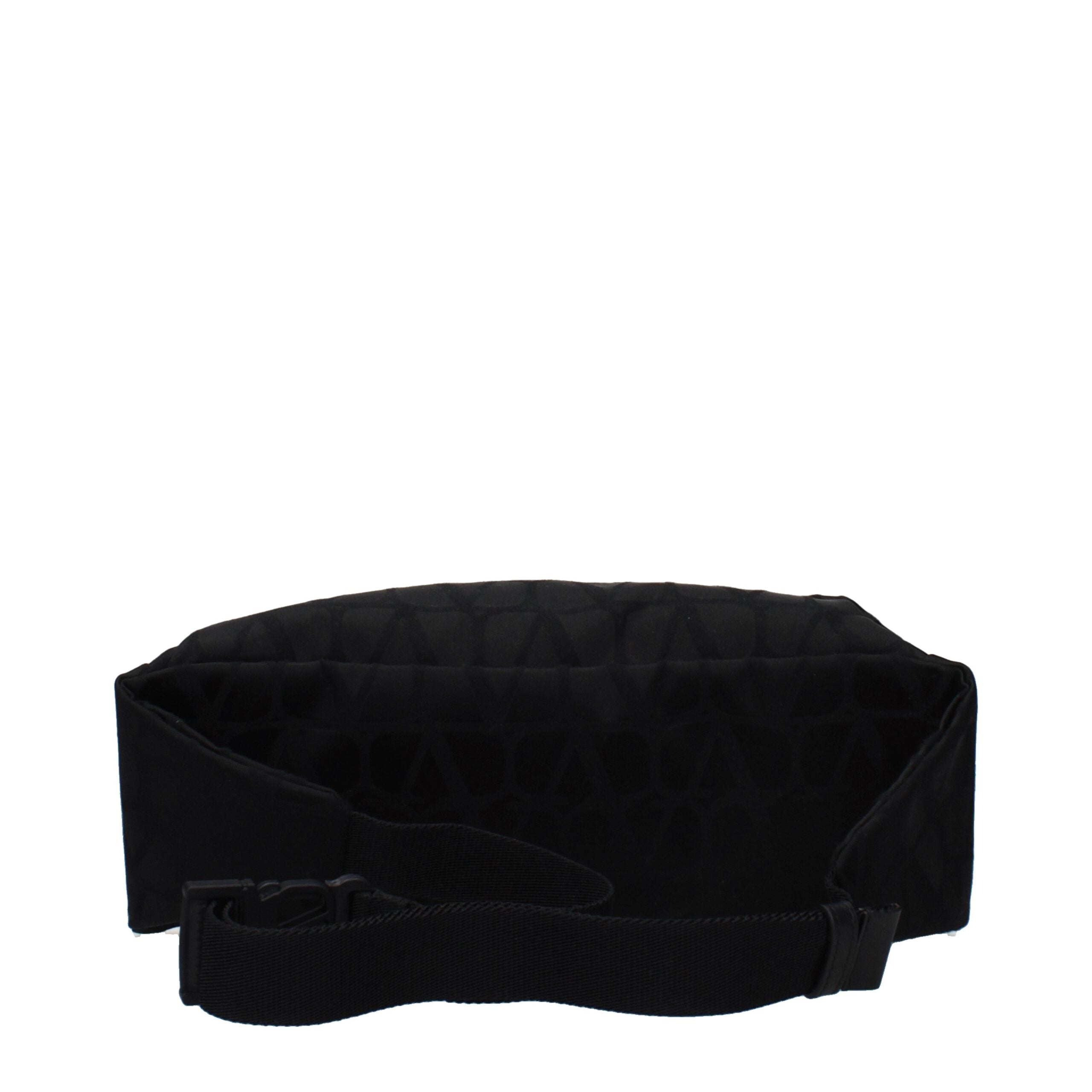 Valentino Garavani Schwarzer Rucksack aus Stoff-3