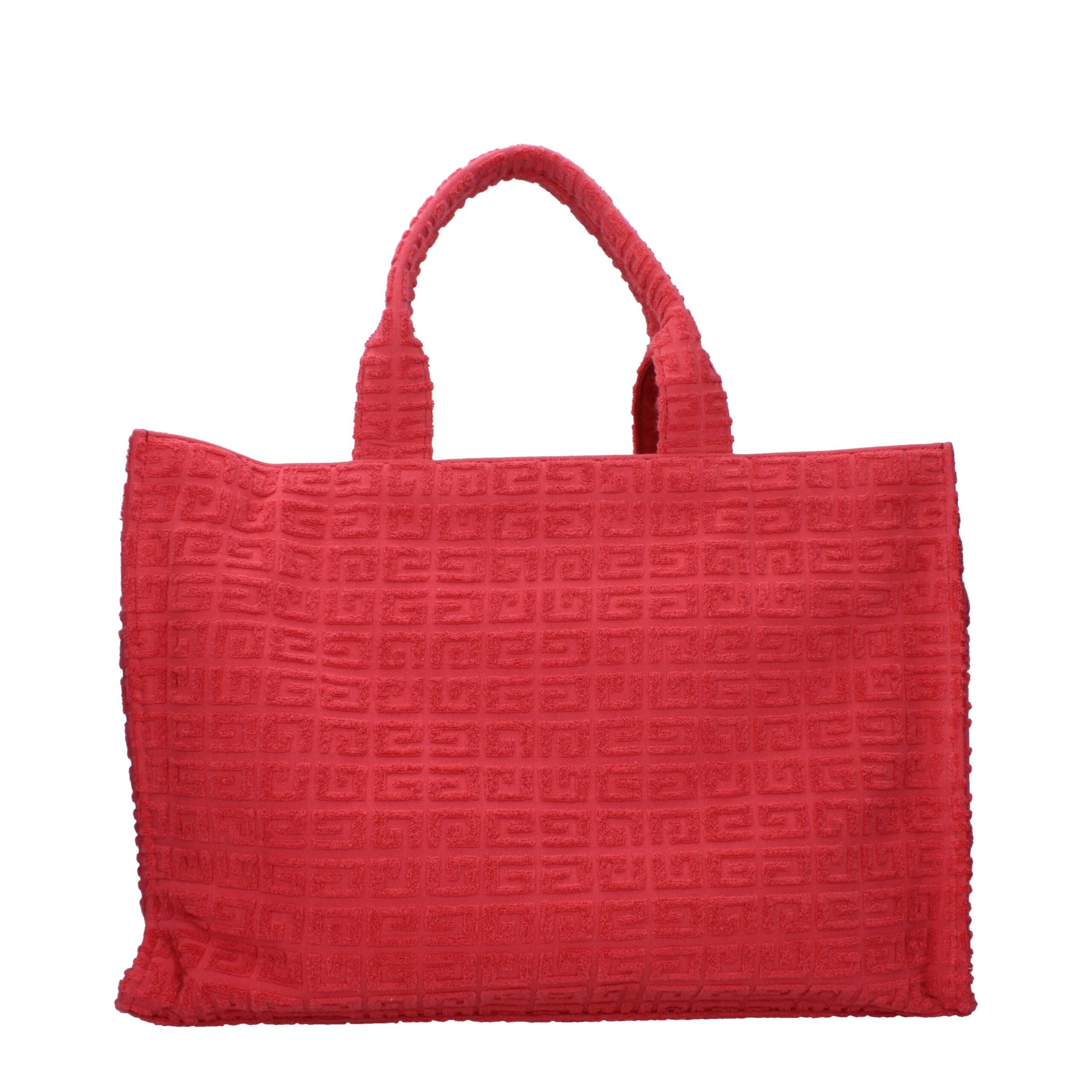 Givenchy Rote Stoffhandtasche-3
