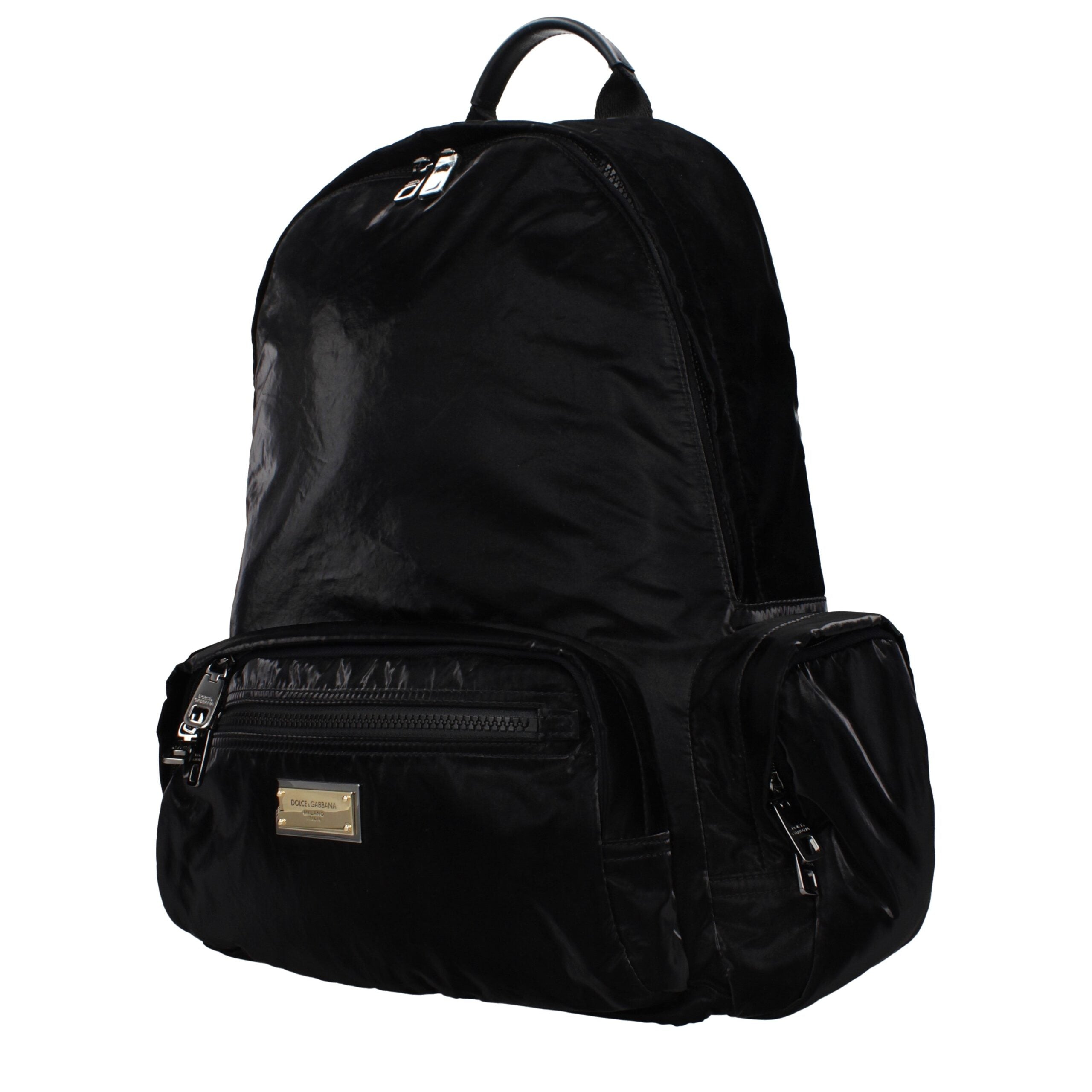 Dolce & Gabbana Schwarzer Nylon-Rucksack-2