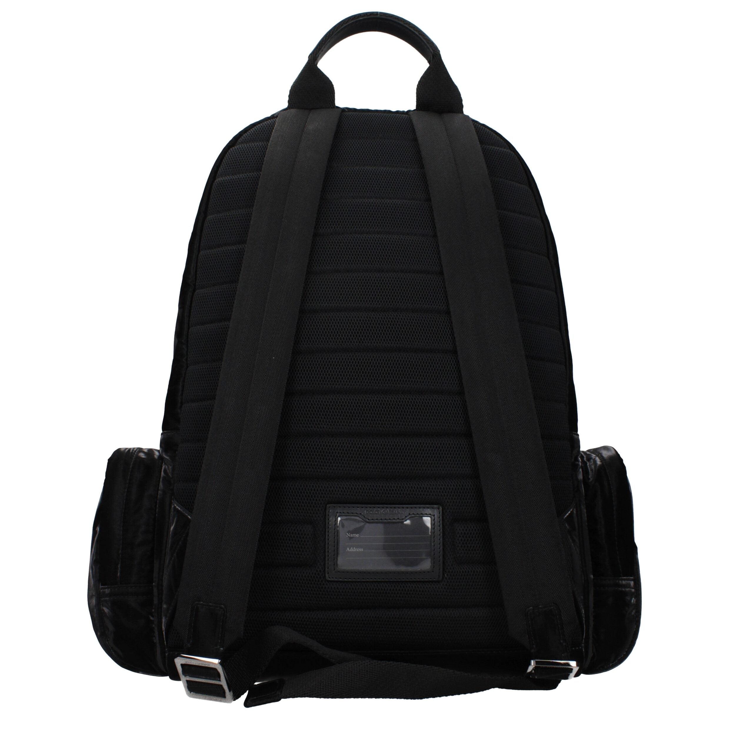 Dolce & Gabbana Schwarzer Nylon-Rucksack-3