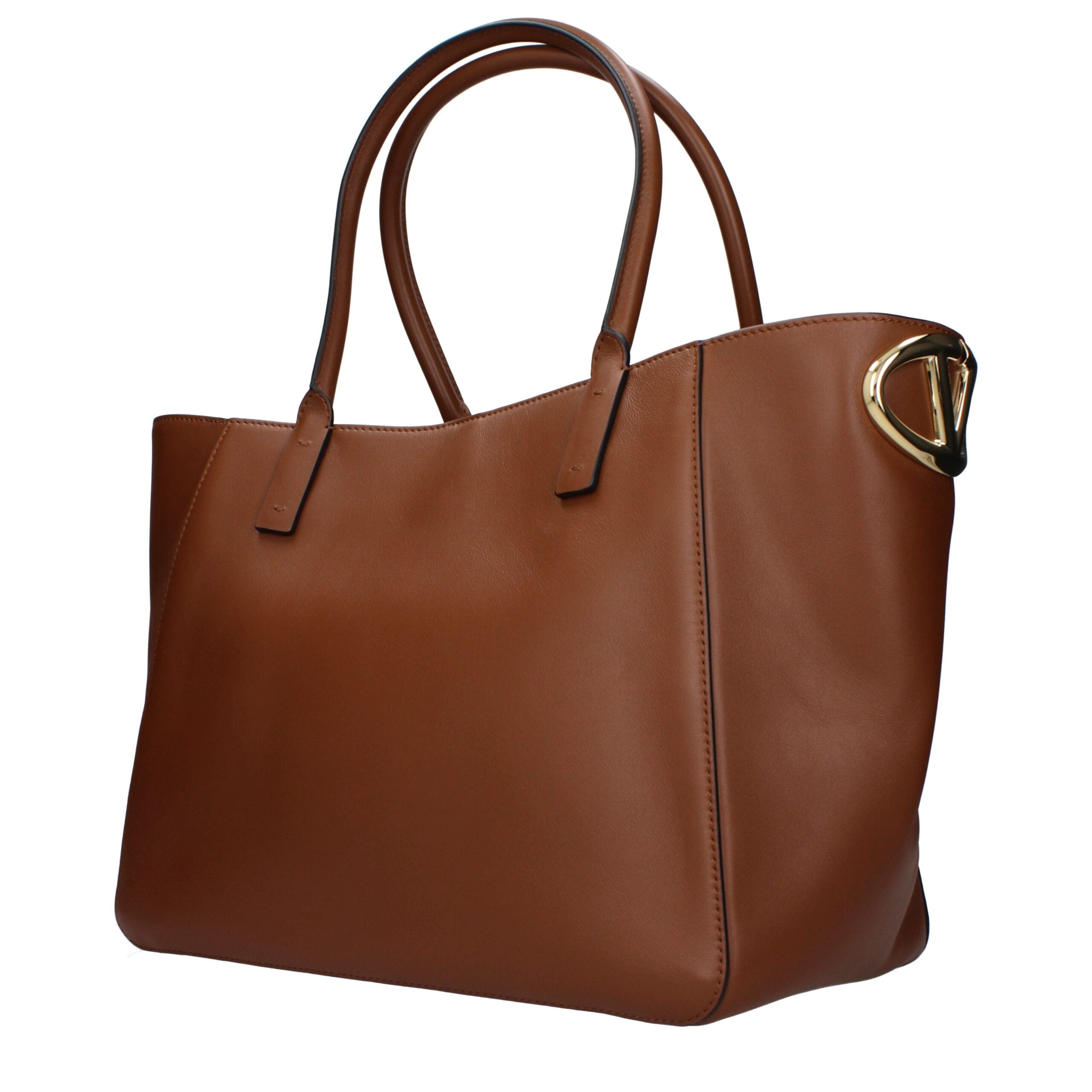 Valentino Garavani Braune Lederhandtasche-2