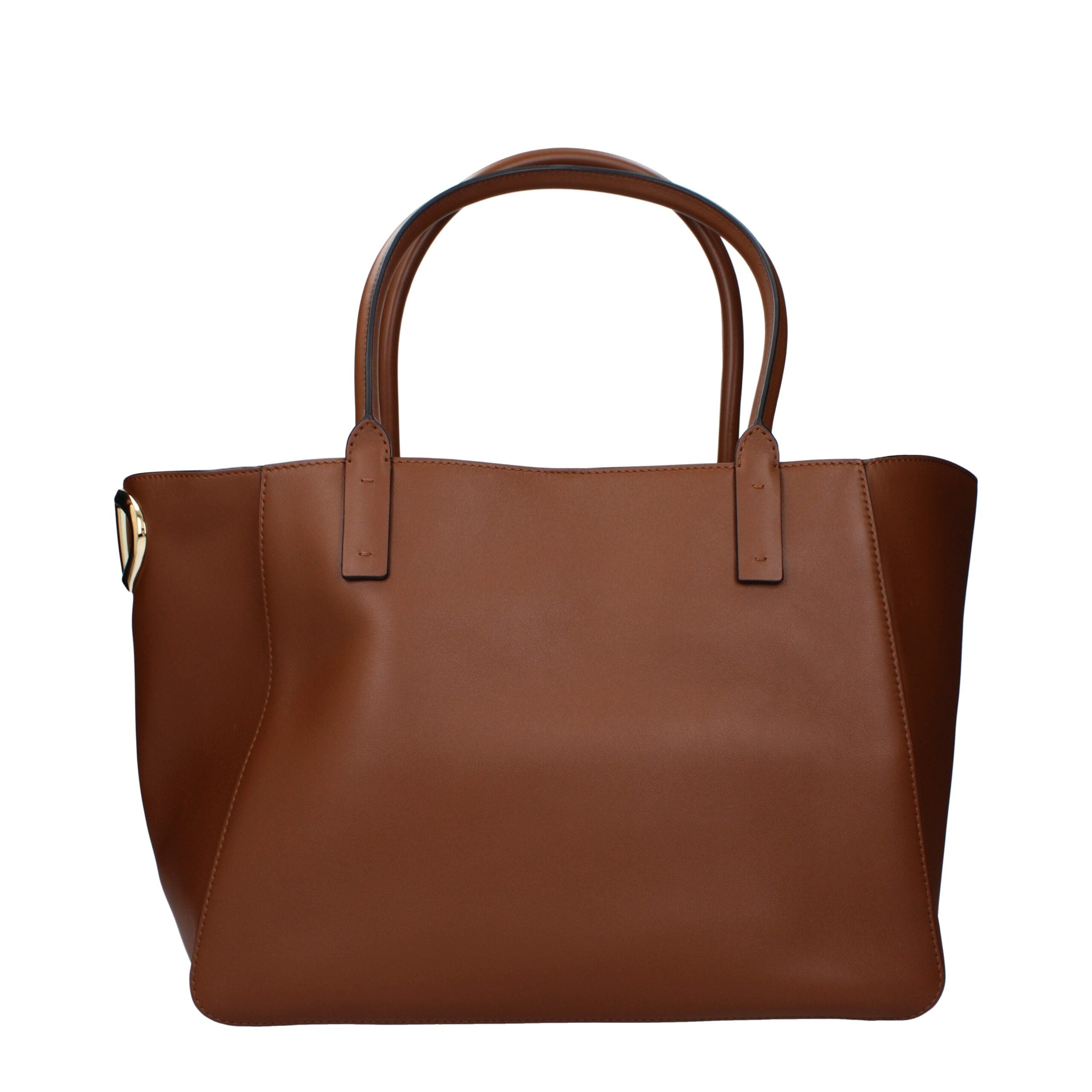 Valentino Garavani Braune Lederhandtasche-3