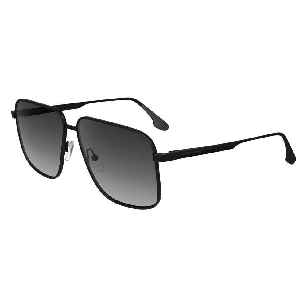 Victoria Beckham Schwarze Sonnenbrille aus Metall