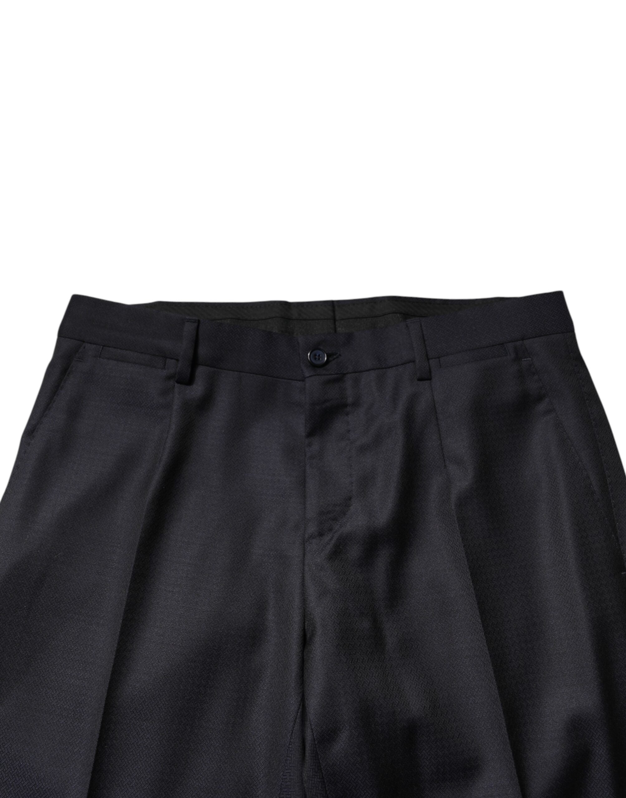 Dolce & Gabbana Schwarzer Woll-Sakko-Anzug für Herren-6