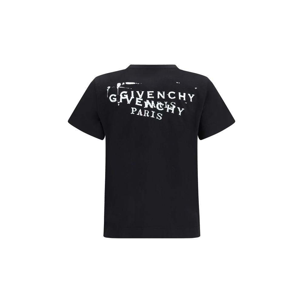 Givenchy Black Cotton T-Shirt-2