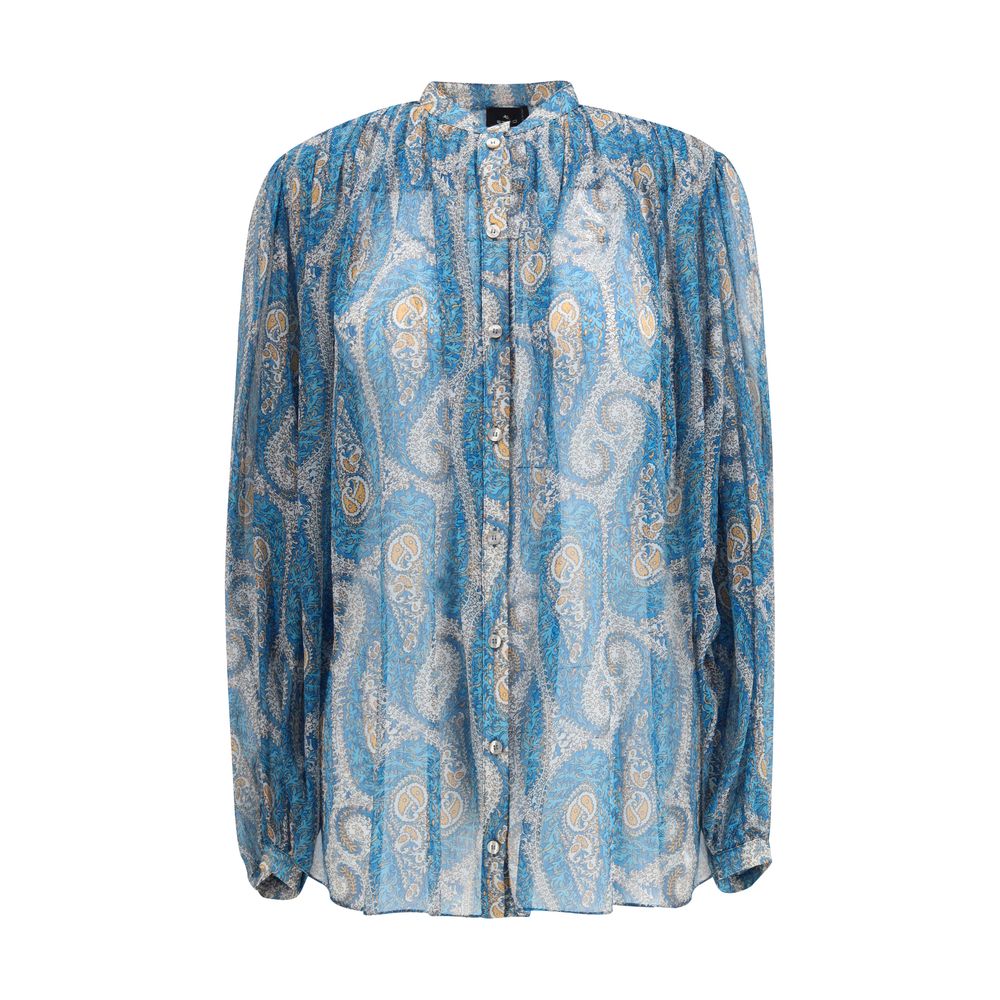 Etro Hemd mit Multicolor-Seidenmuster-1