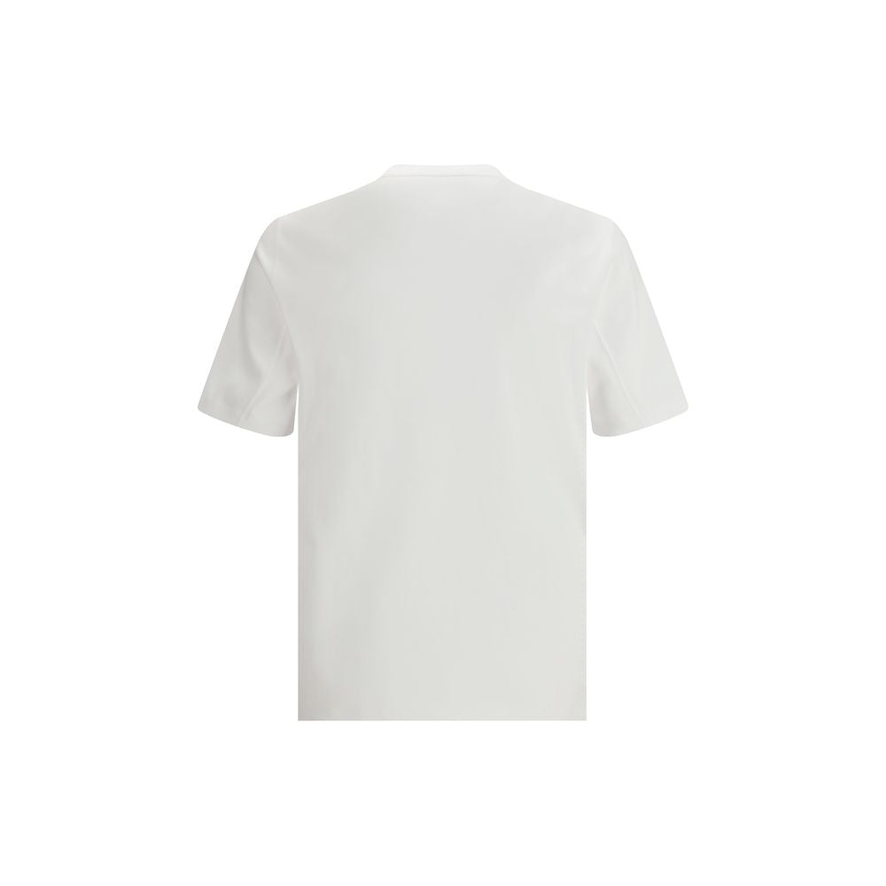 Brunello Cucinelli Weißes Baumwoll-T-Shirt-2