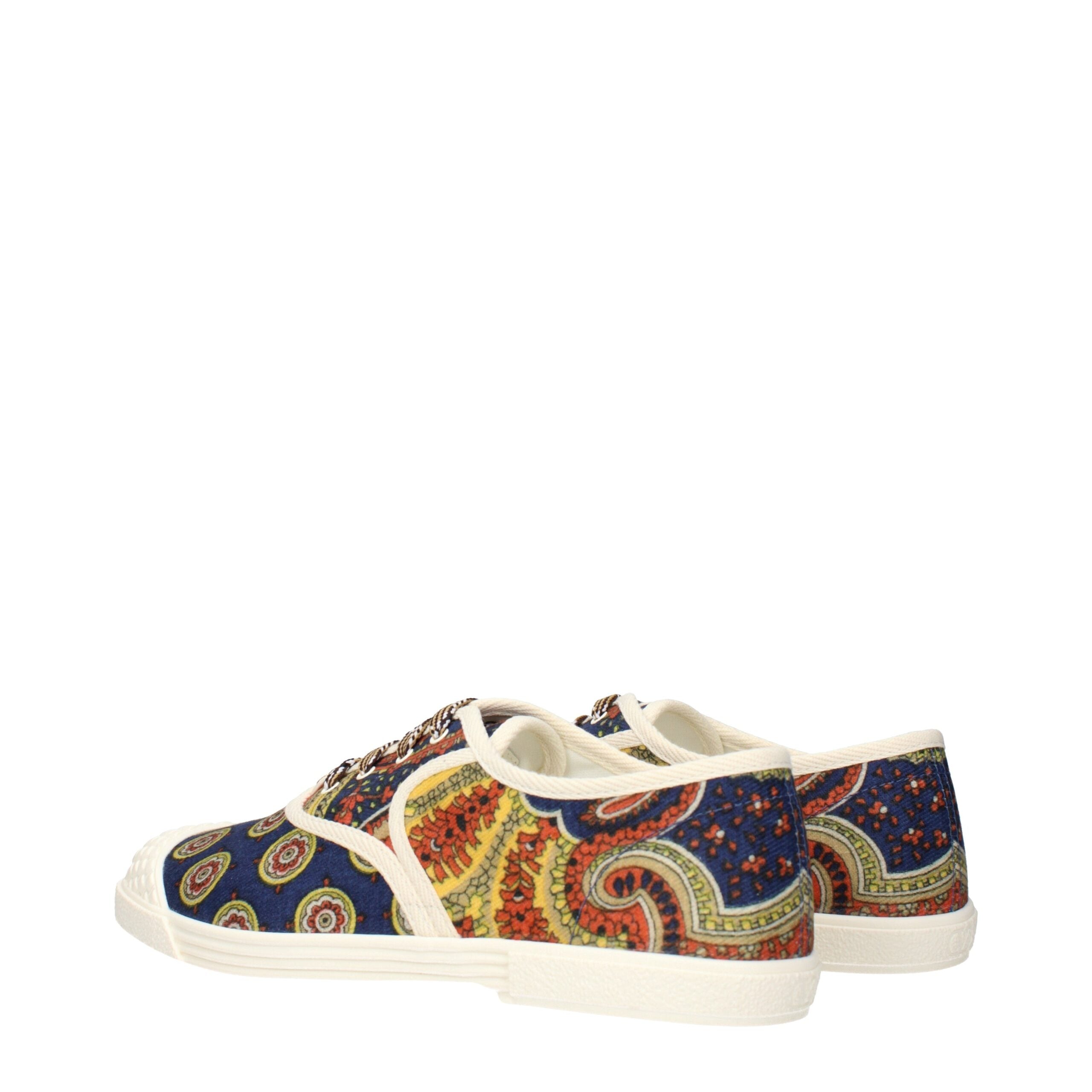 Valentino Garavani Mehrfarbige Stoff-Sneaker mit niedrigem Schaft-4