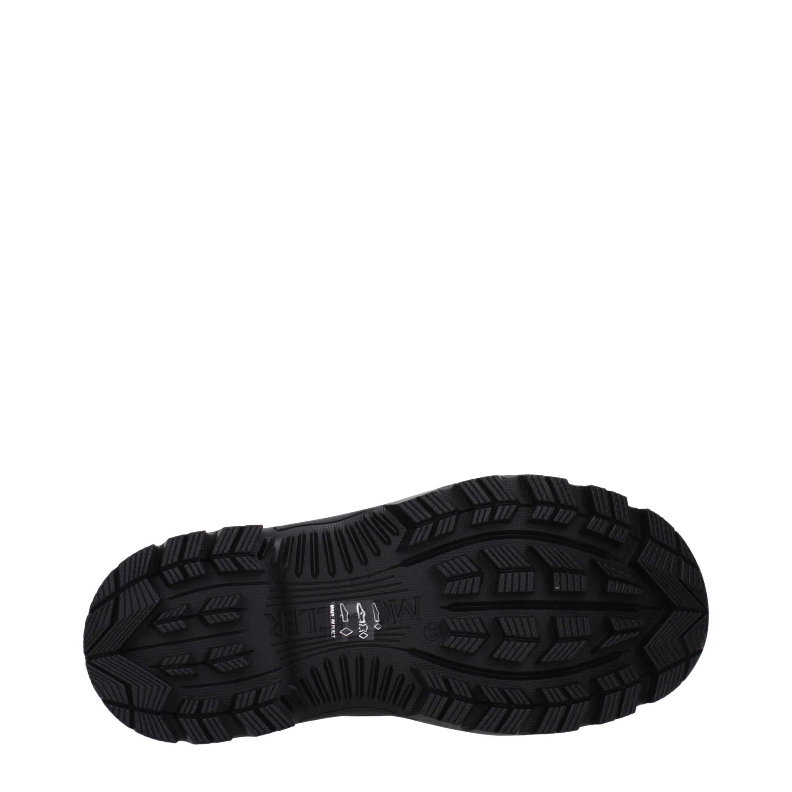 Moncler Schwarze Ankle Boots aus Baumwolle-5