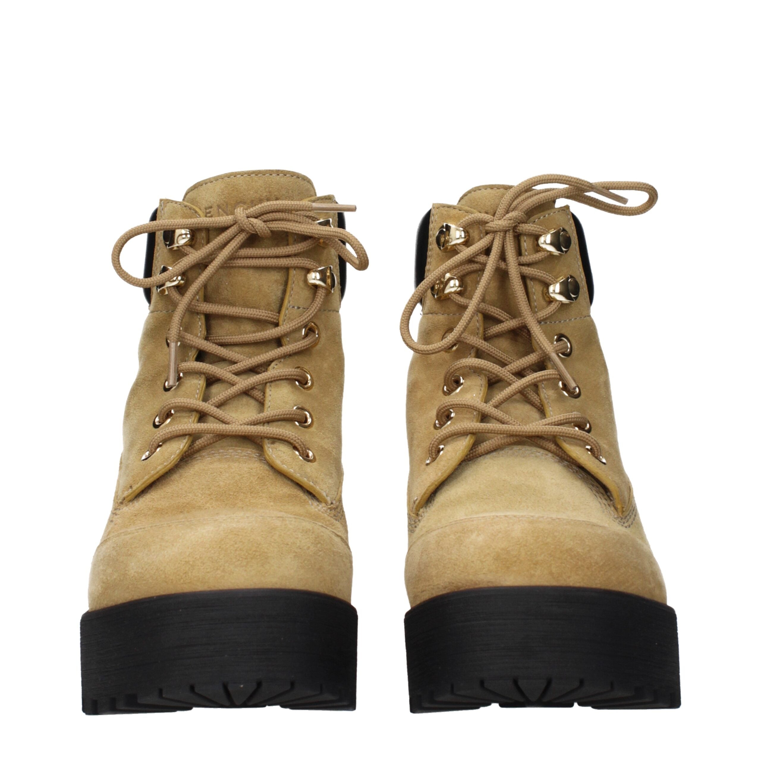 Givenchy Braune Lederstiefeletten-3