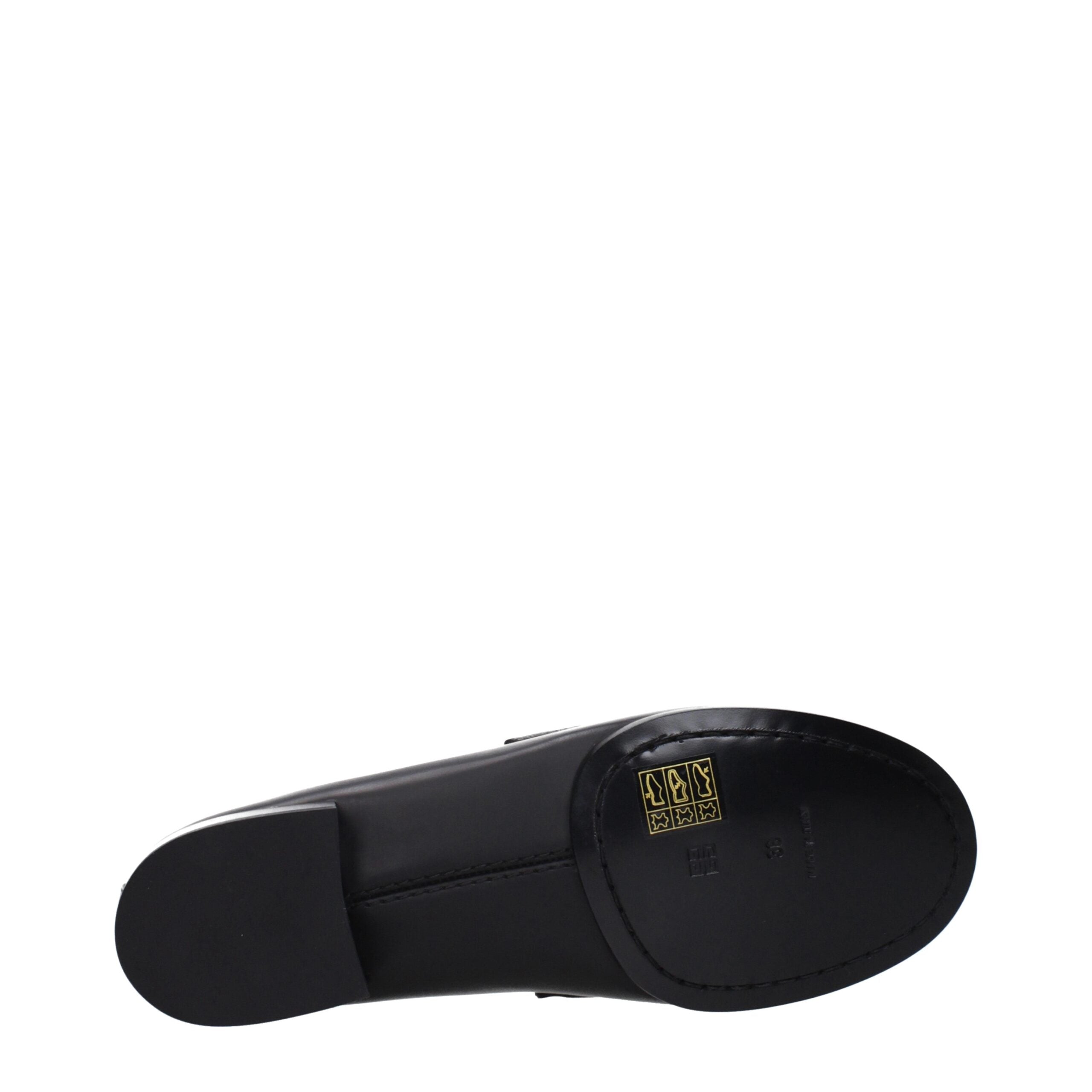 Givenchy Schwarze Leder Loafer zum Hineinschlüpfen-5