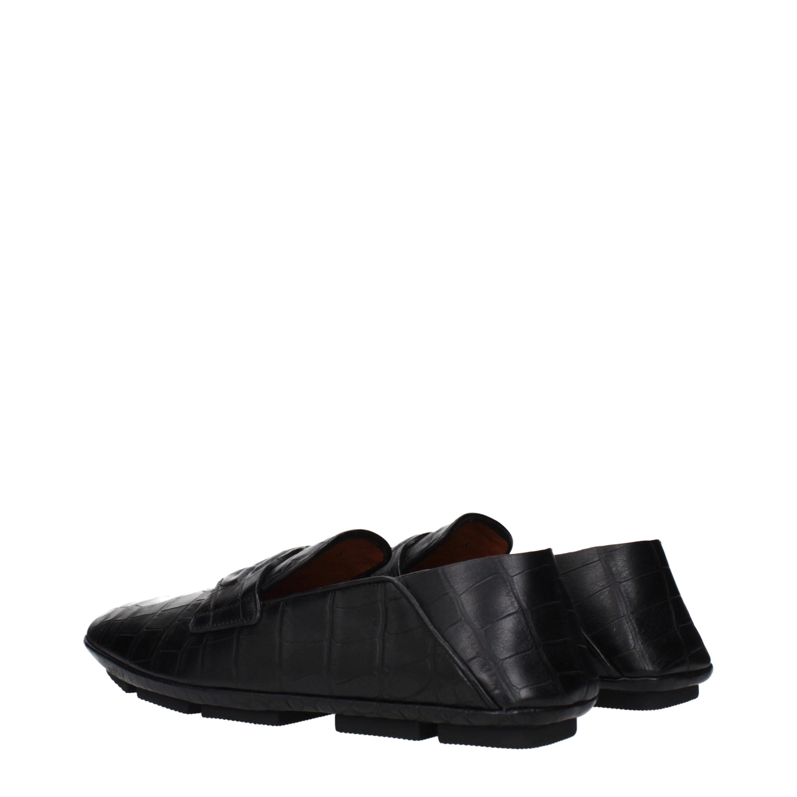 Dolce & Gabbana Schwarze Leder Loafer zum Hineinschlüpfen-4