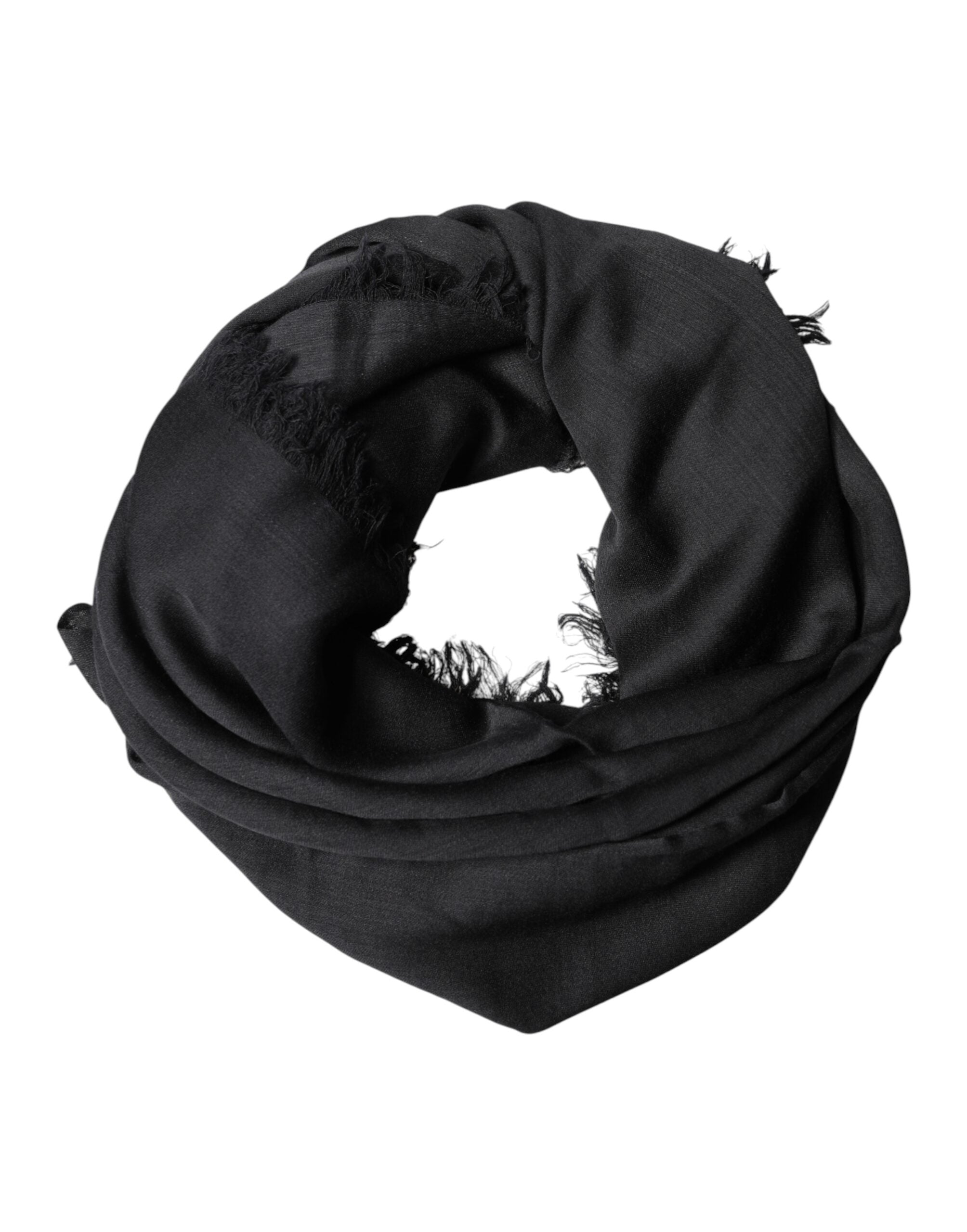 Dolce & Gabbana Black Lace Stole, Neck Wrap, Scarf-2