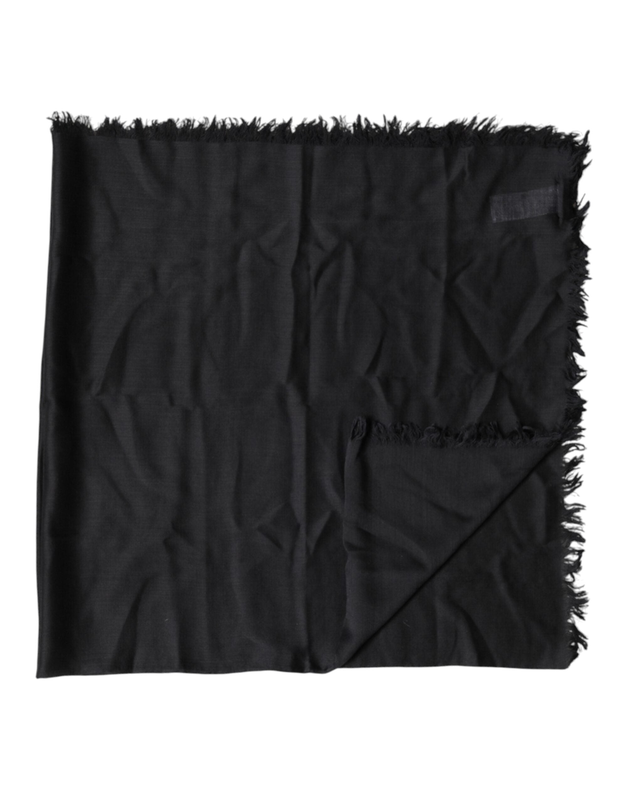 Dolce & Gabbana Black Lace Stole, Neck Wrap, Scarf-5