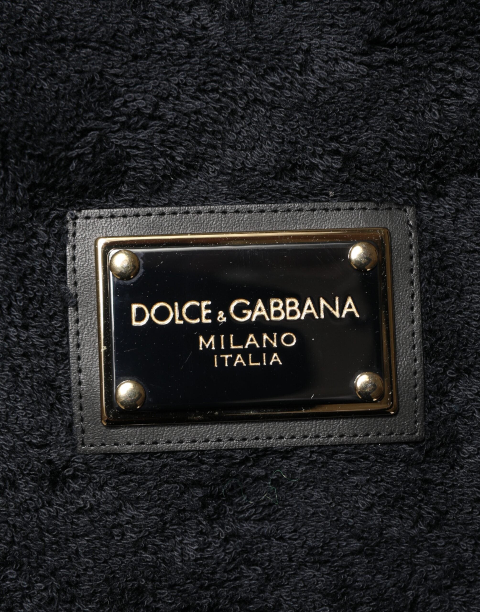 Dolce & Gabbana Schwarzer Baumwoll-Pullover mit V-Ausschnitt für Herren-8