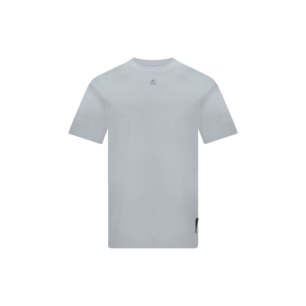 Fendi Weißes Baumwoll-T-Shirt-1