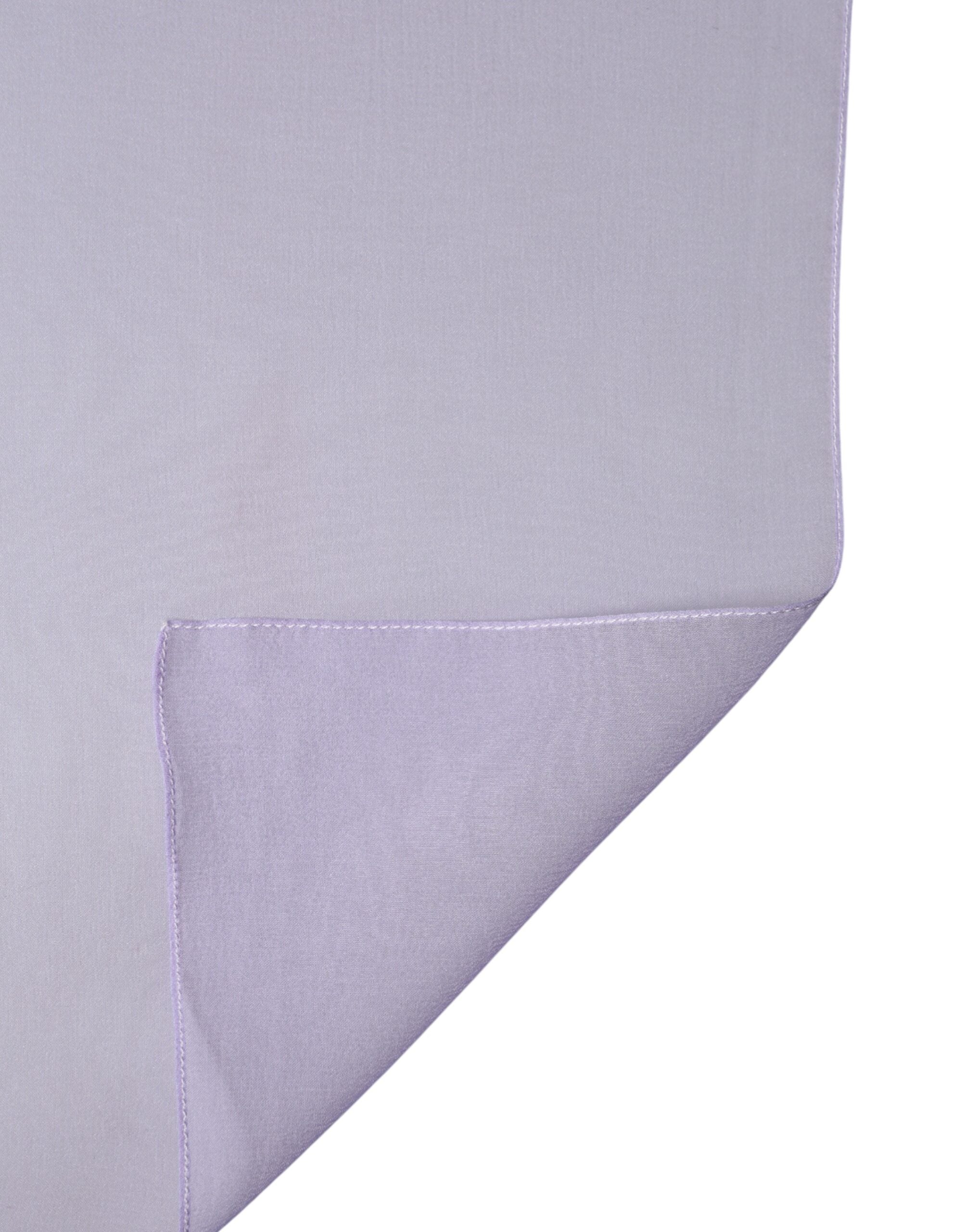 Dolce & Gabbana Violet Silk Stole, Scarf, Shawl for Men-4