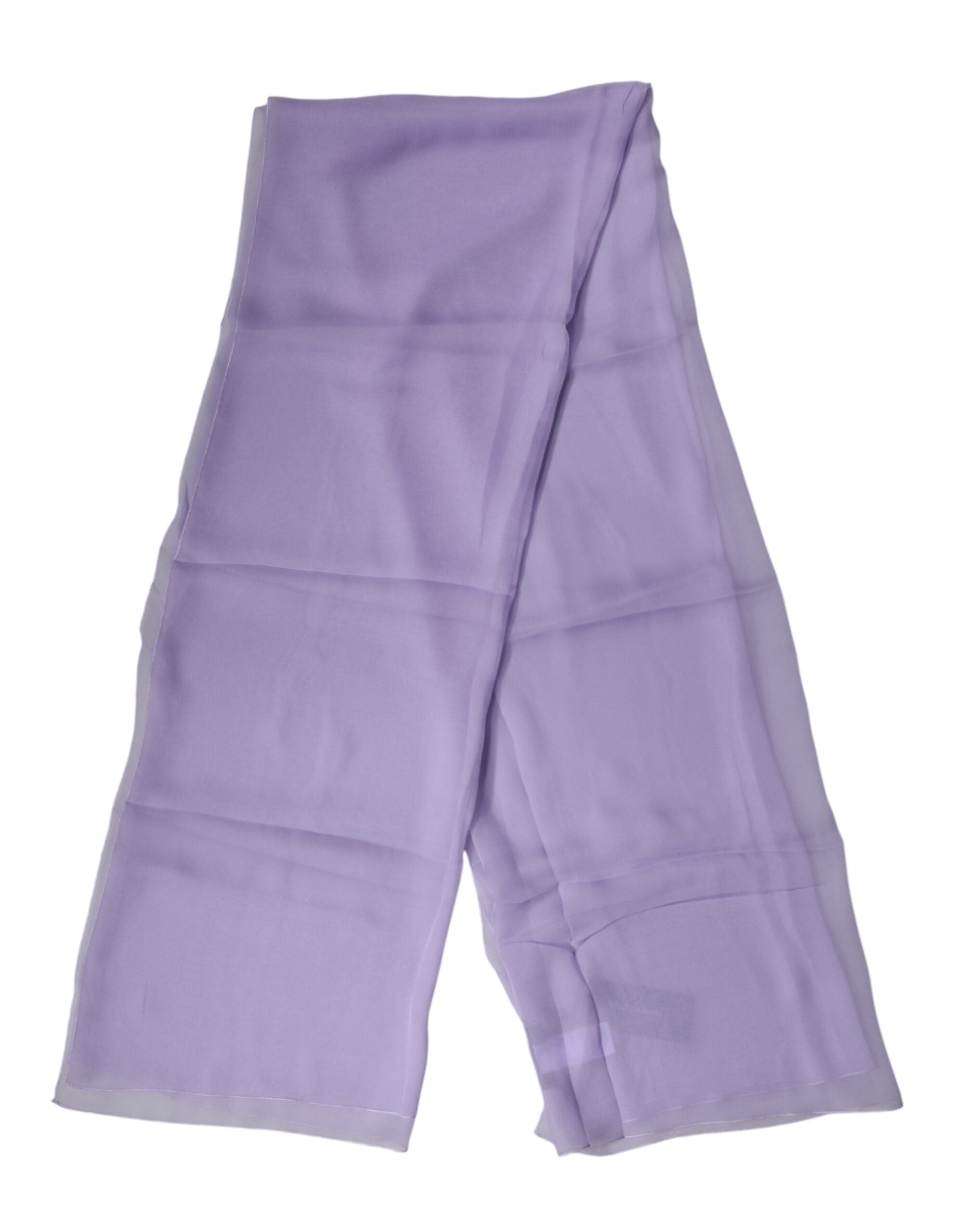 Dolce & Gabbana Violet Silk Stole, Scarf, Shawl for Men-5