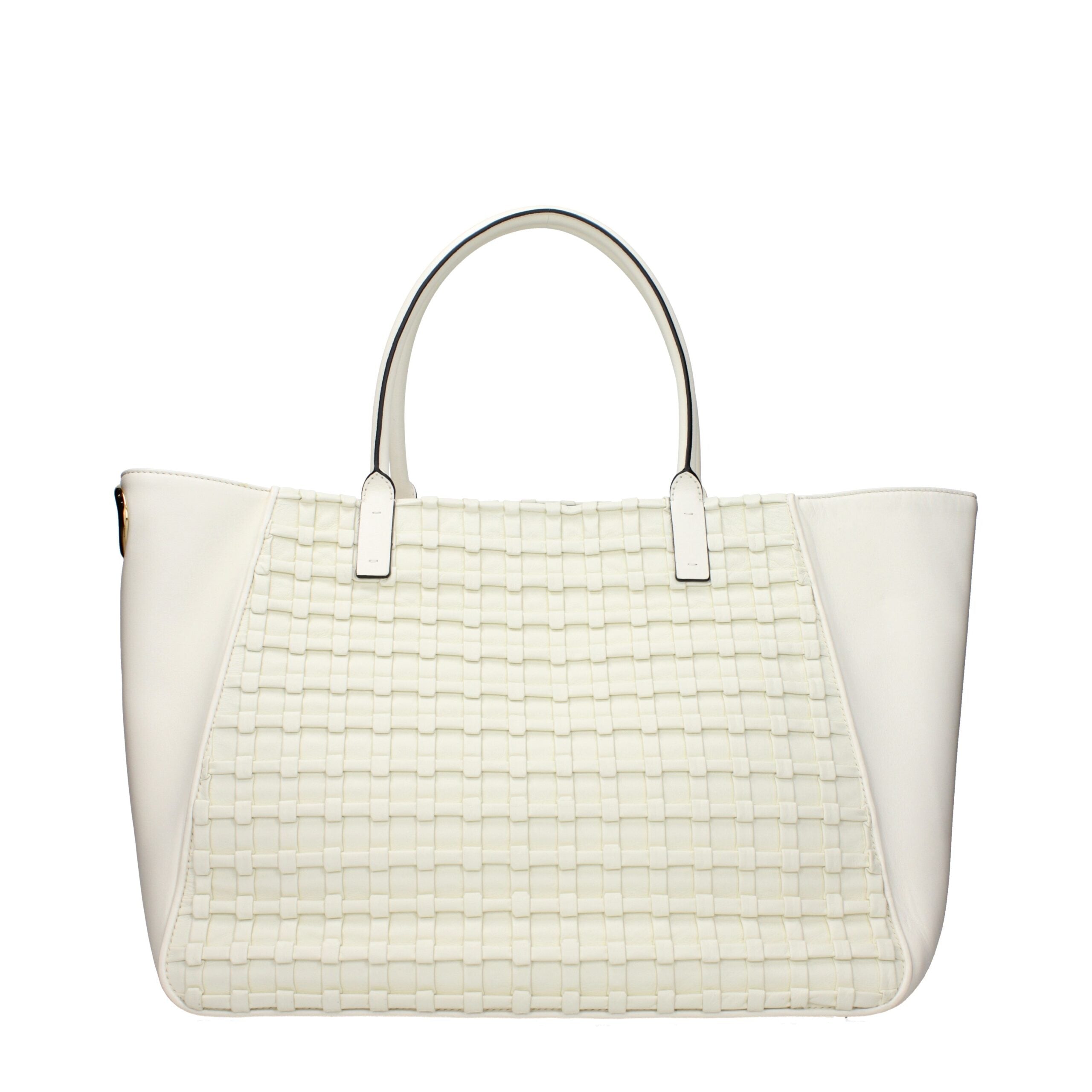 Valentino Garavani Beige Leder Handtasche-1