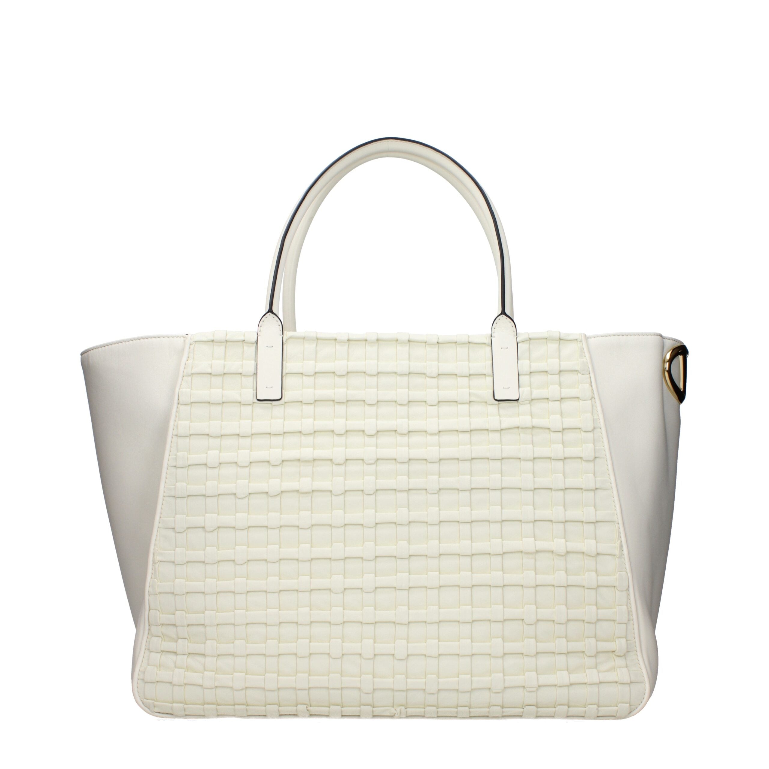 Valentino Garavani Beige Leder Handtasche-2