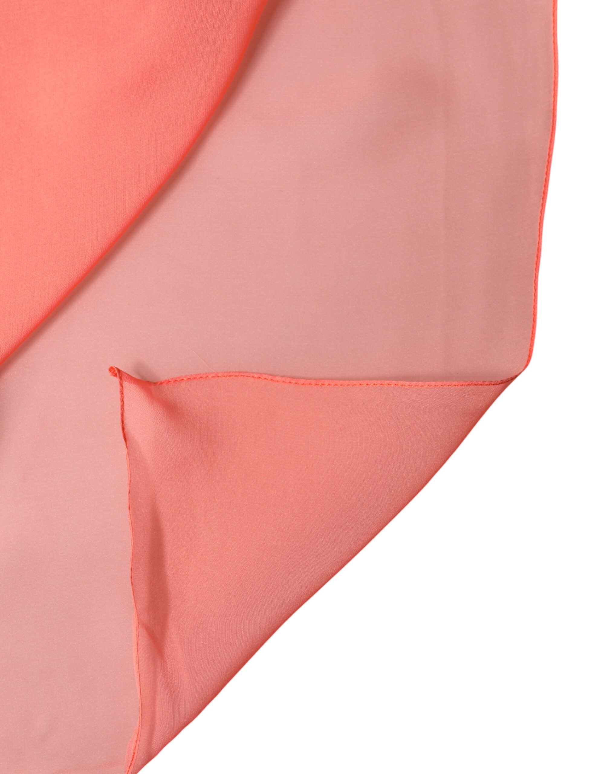Dolce & Gabbana Light Pink Stole Scarf Wrap Shawl-2