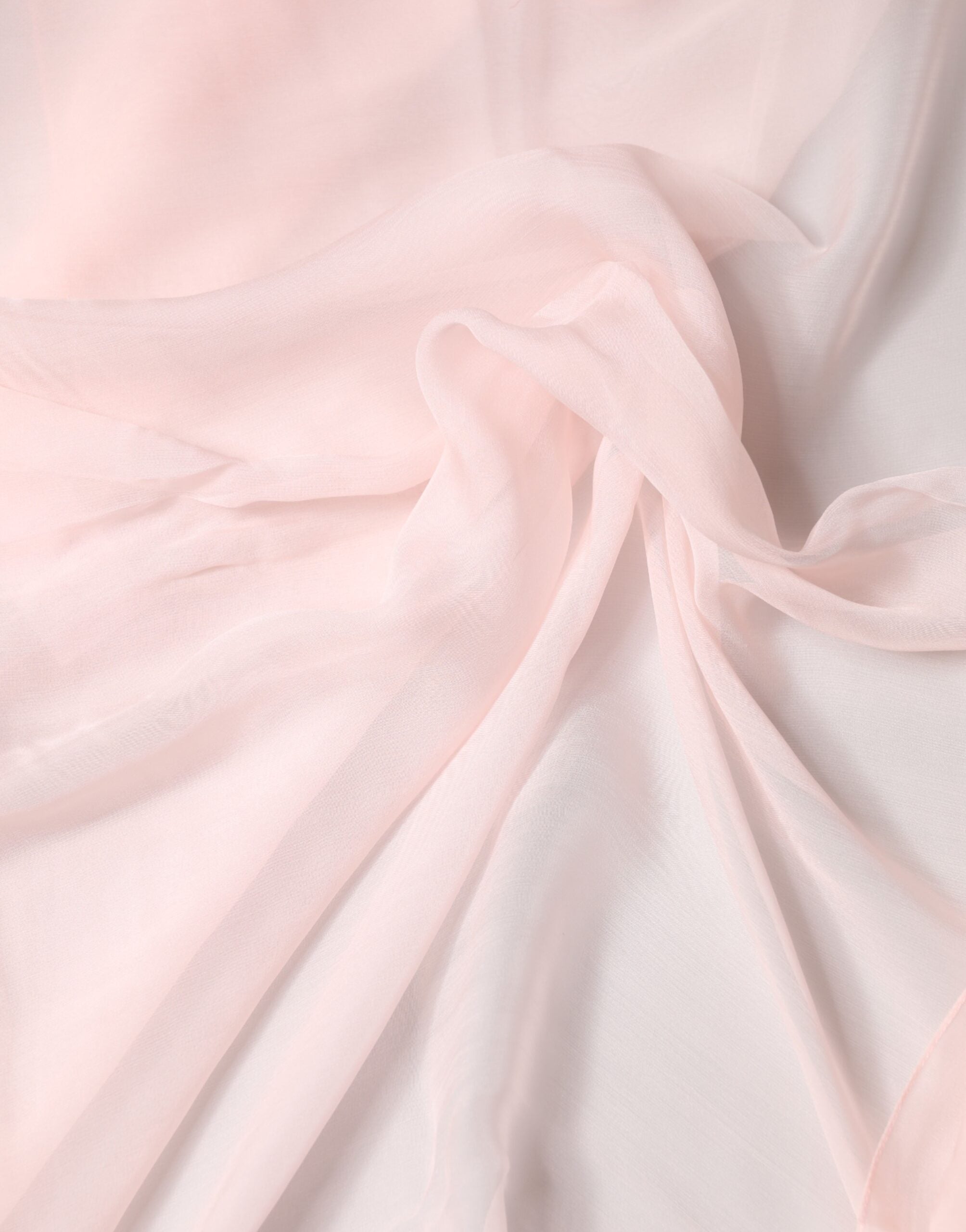 Dolce & Gabbana Light Pink Silk Stole Scarf Neck Scarf-6