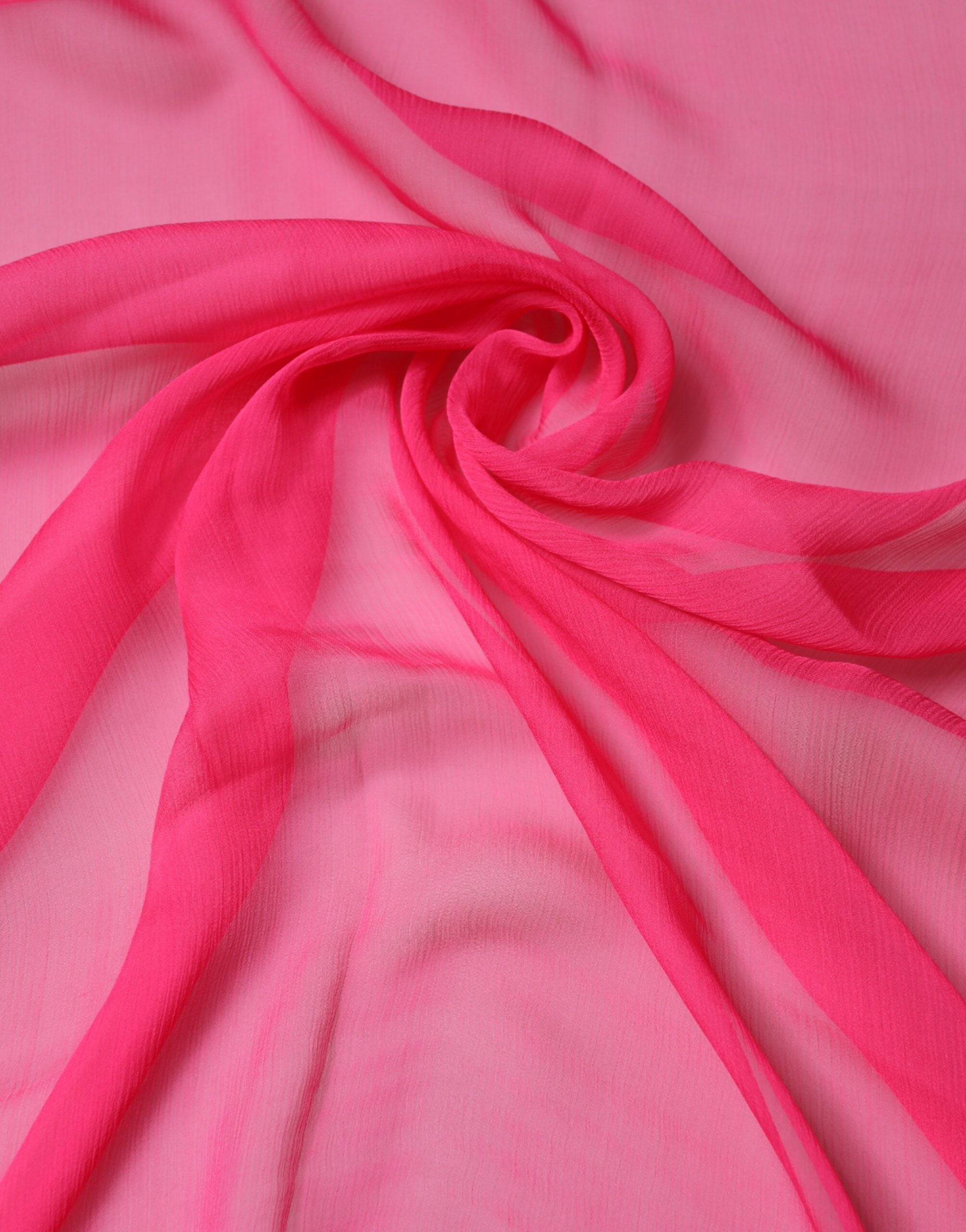Dolce & Gabbana Pink Silk Stole Neck Wrap Shawl Men 174cm x 128.5cm Scarf-3