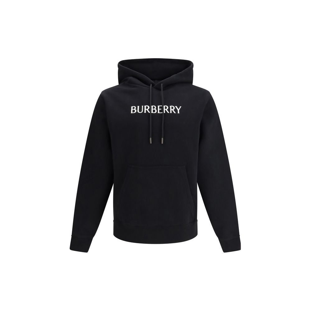 Burberry Schwarzer Baumwoll-Sweatshirt-1