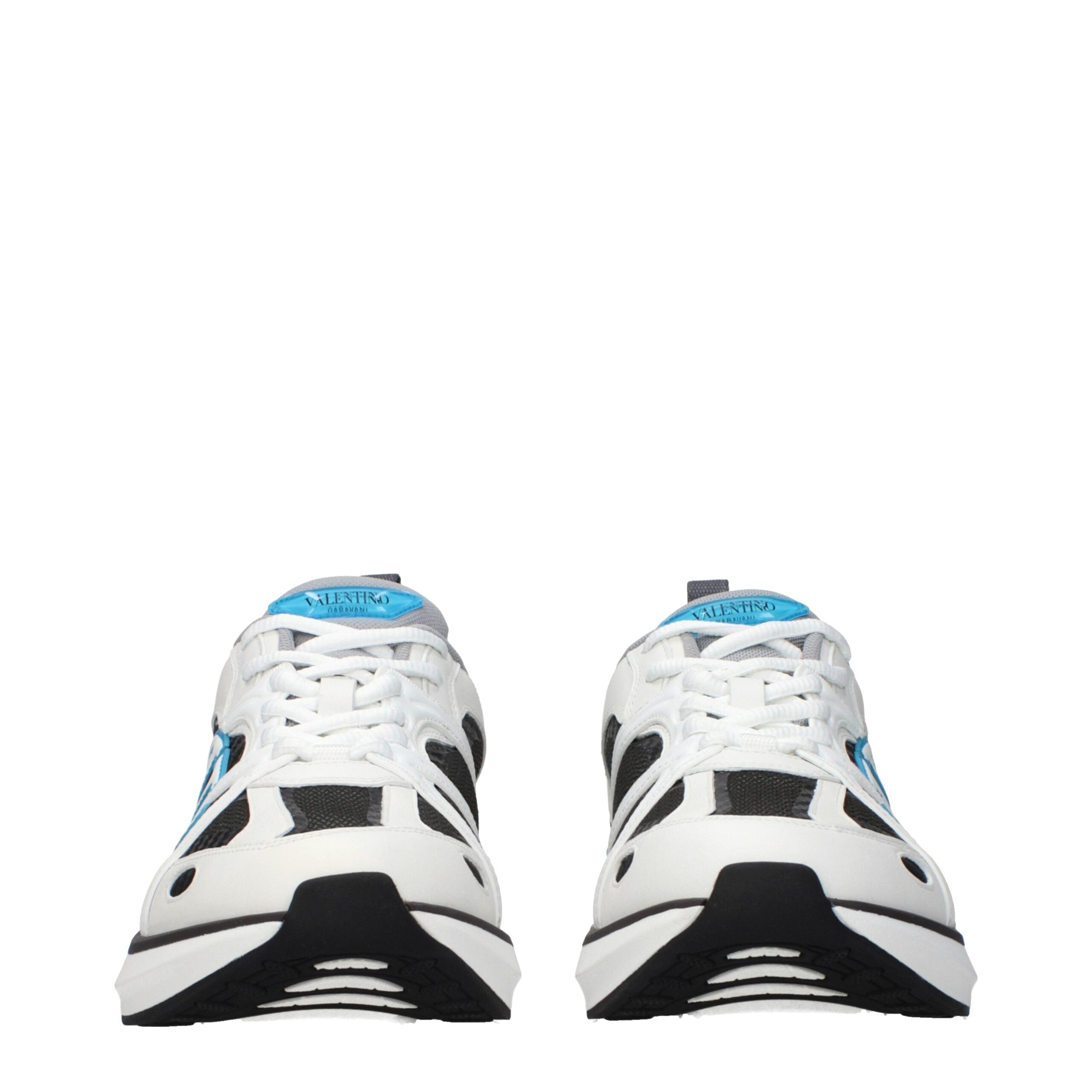 Valentino Garavani Weiße Stoff-Sneaker im Athletic-Look-3