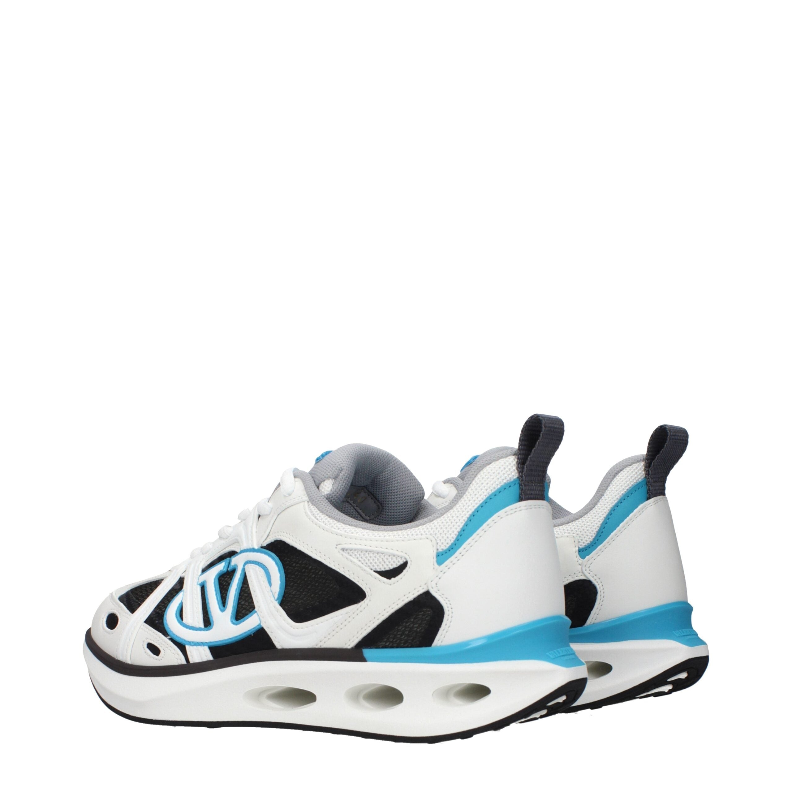 Valentino Garavani Weiße Stoff-Sneaker im Athletic-Look-4