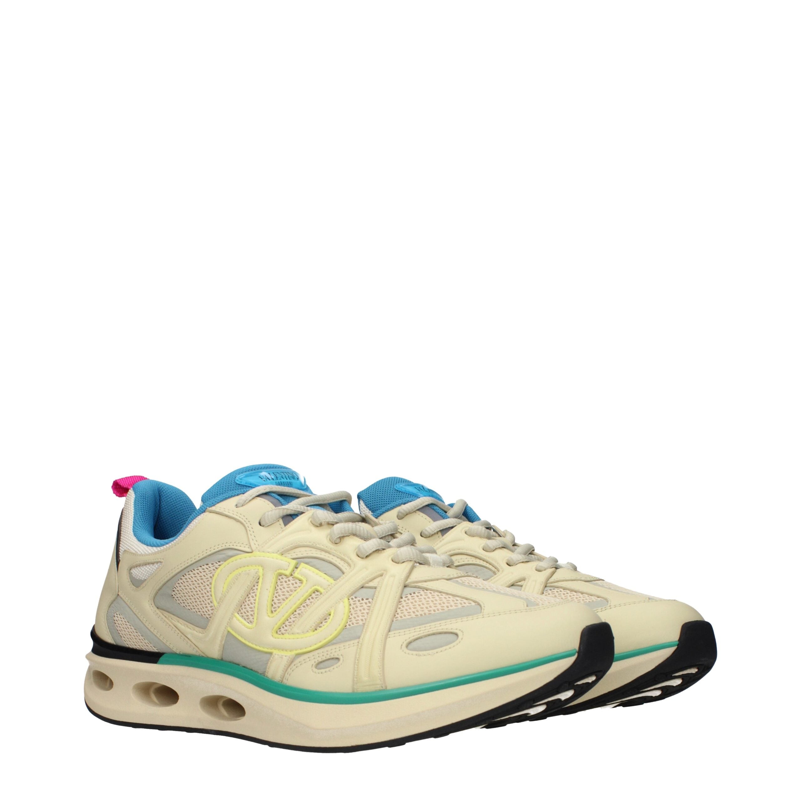 Valentino Garavani Beige Stoff-Sneaker-2