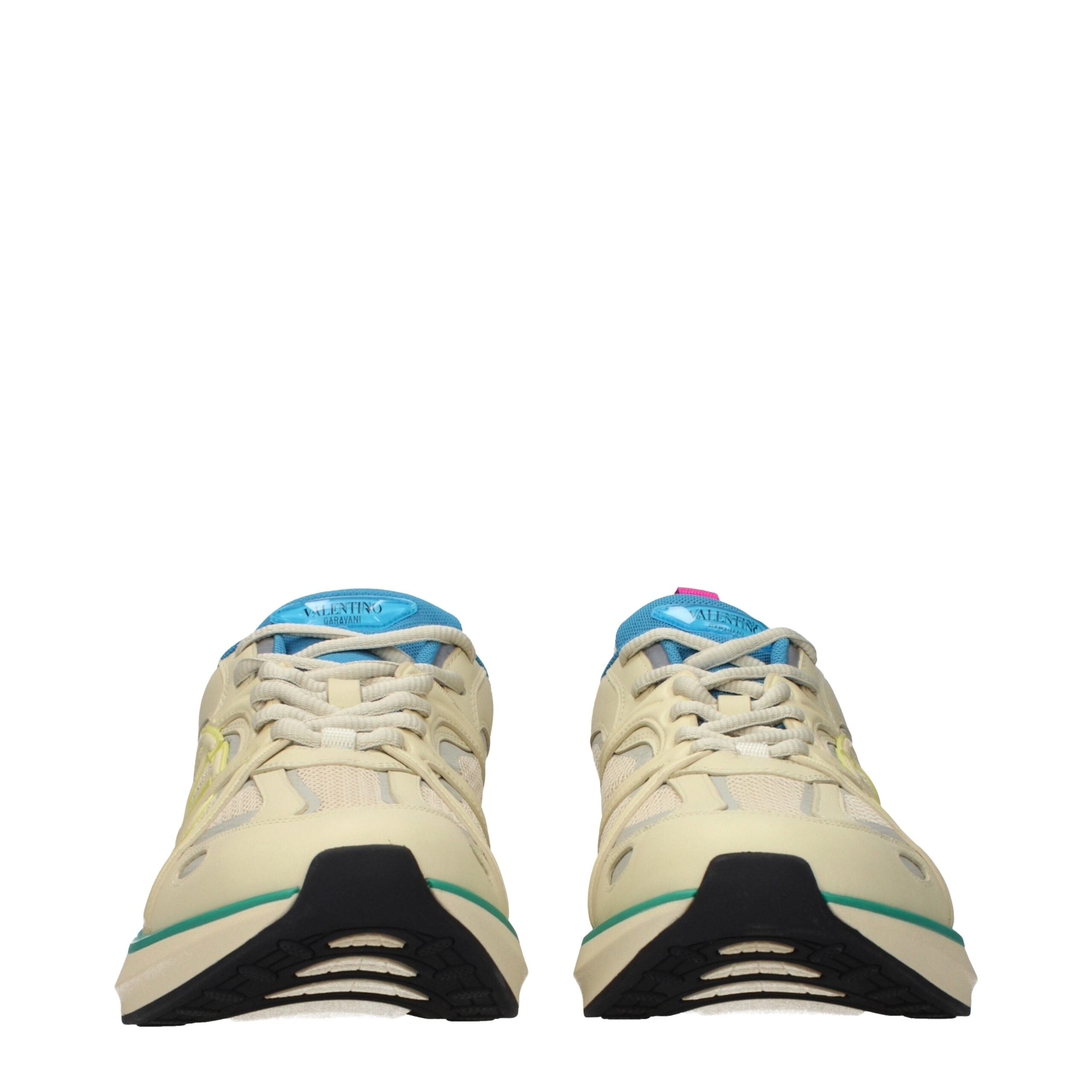 Valentino Garavani Beige Stoff-Sneaker-3