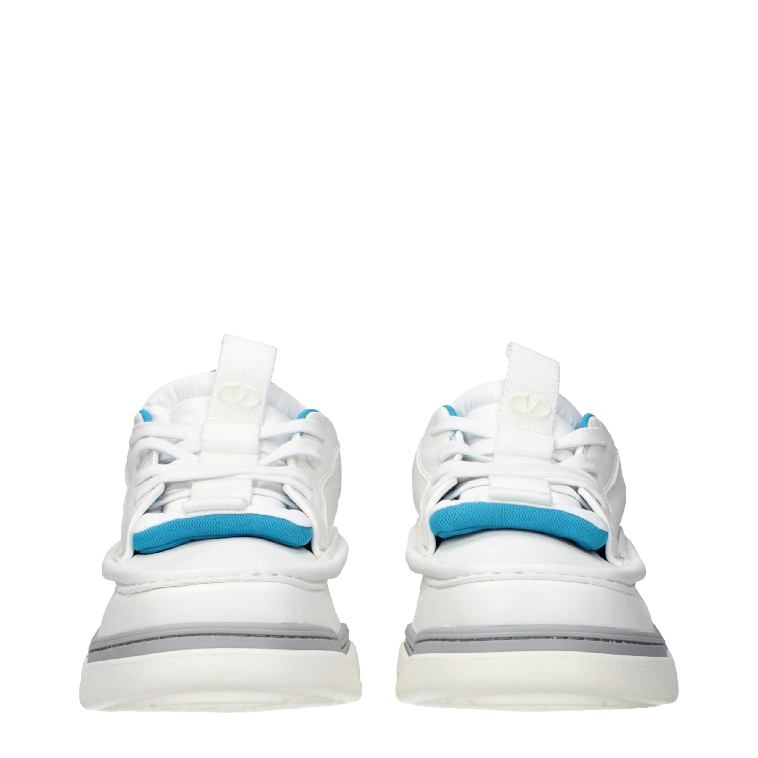 Valentino Garavani Weiße Low-Top-Sneaker aus Leder-3