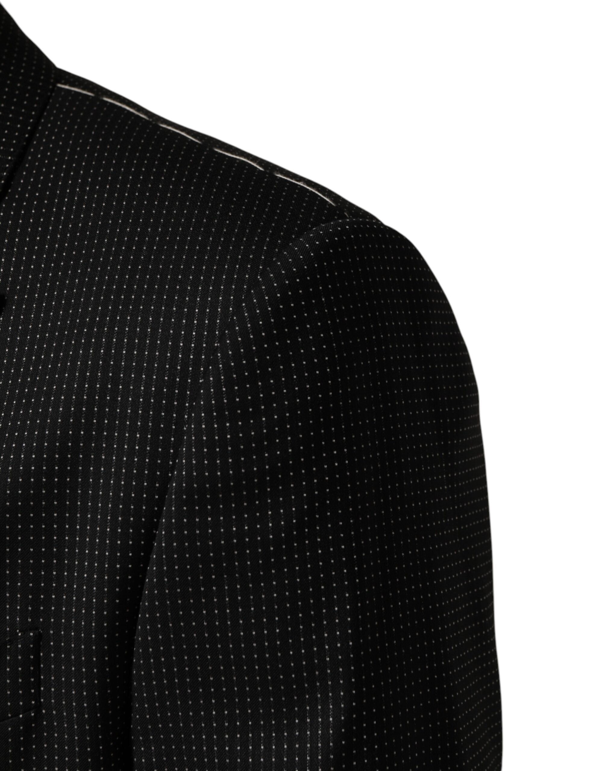 Dolce & Gabbana Black Fantasy Single-Breasted Tailored Blazer-5
