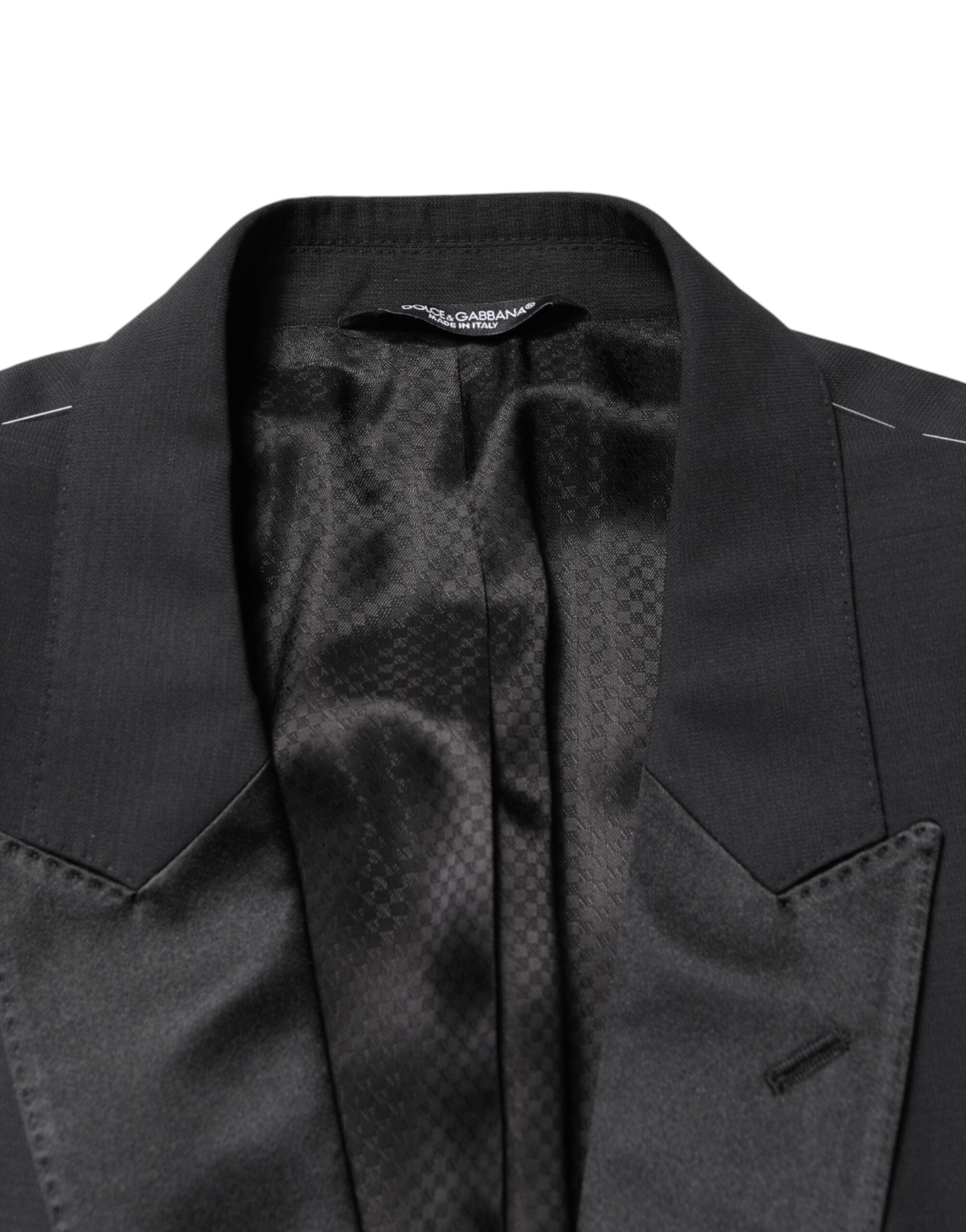 Dolce & Gabbana Black Martini Single-Breasted Blazer-6
