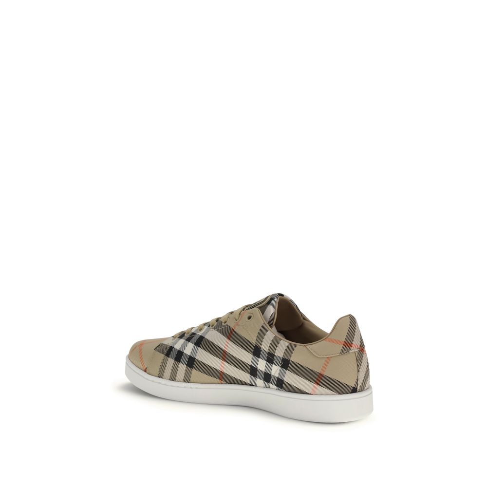 Burberry Multicolor Calf Leather Bos Taurus Low Top Sneakers-3