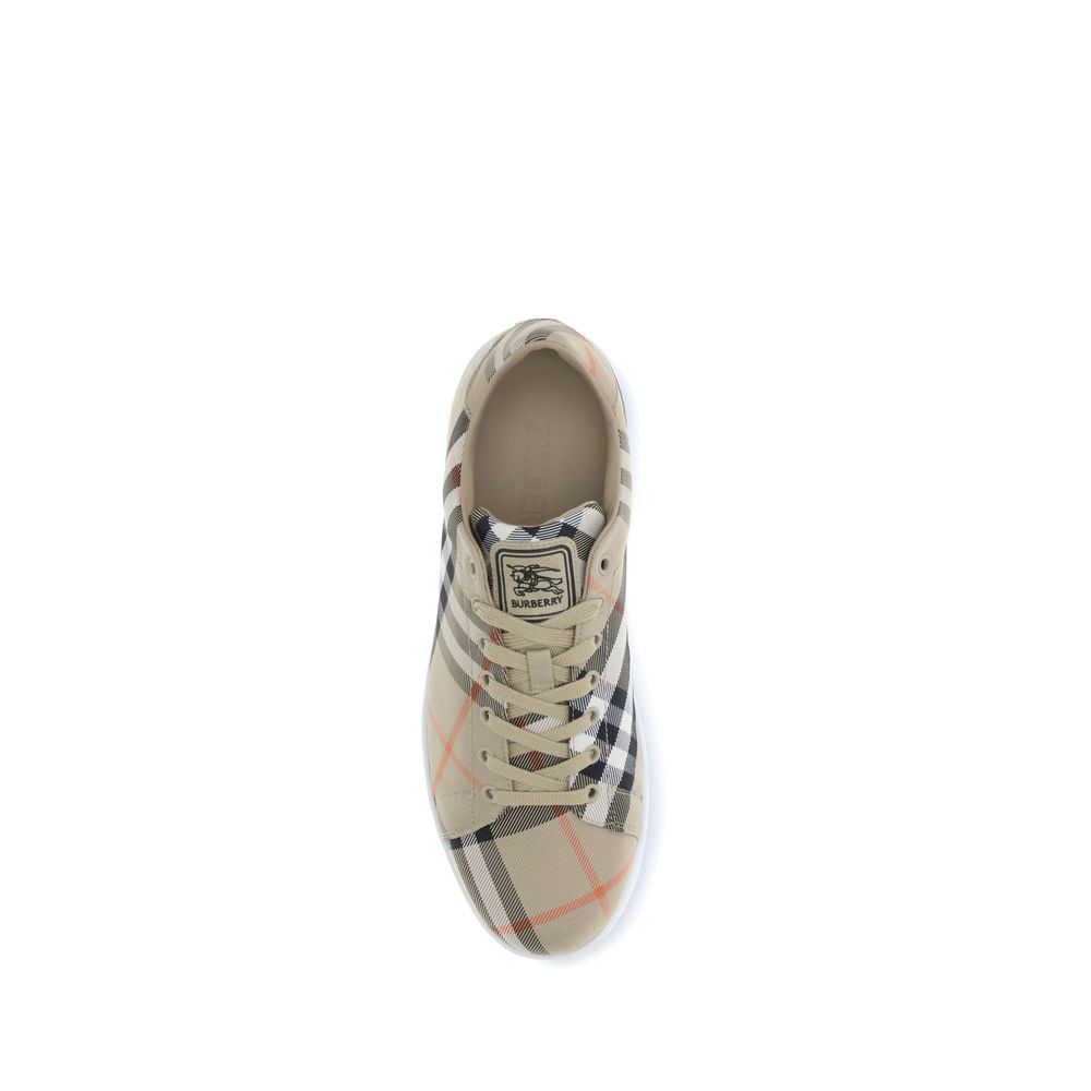 Burberry Multicolor Calf Leather Bos Taurus Low Top Sneakers-4