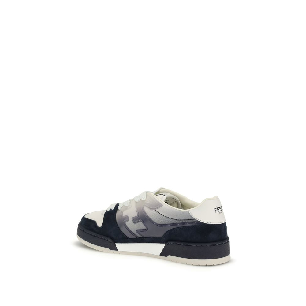 Fendi Multicolor Calf Leather Bos Taurus Low Top Sneakers-3