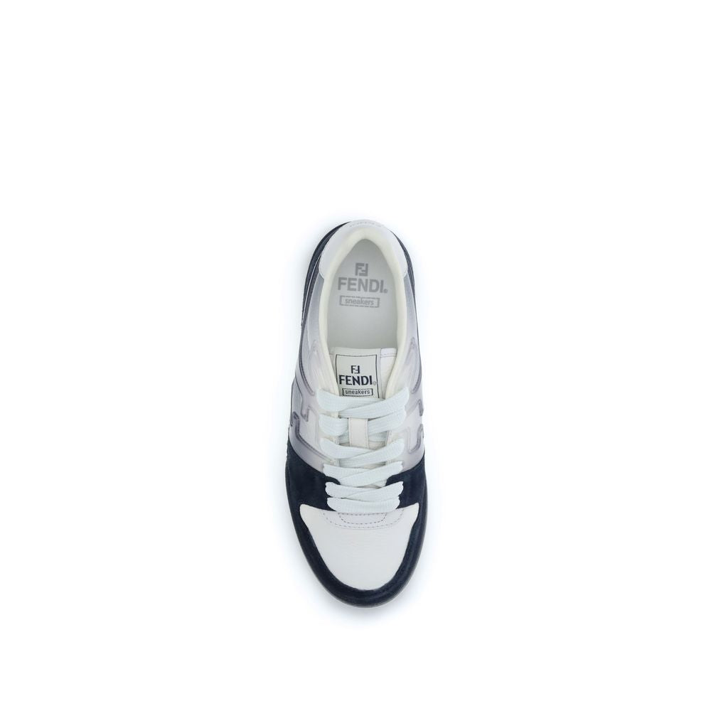 Fendi Multicolor Calf Leather Bos Taurus Low Top Sneakers-4