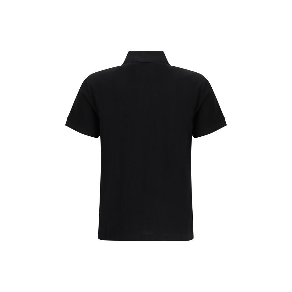 Fendi Black Cotton Polo Shirt-2