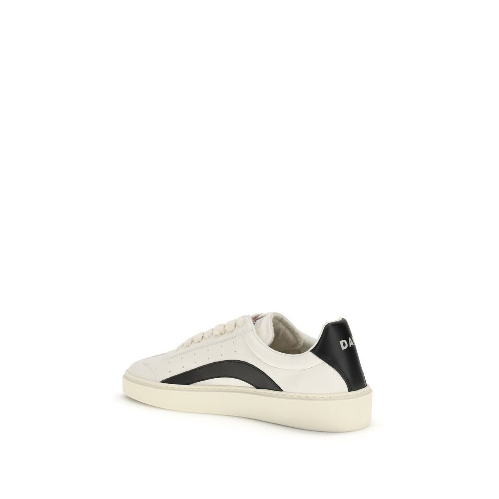 Dsquared² Multicolor Calf Leather Bos Taurus Low Top Sneakers-3