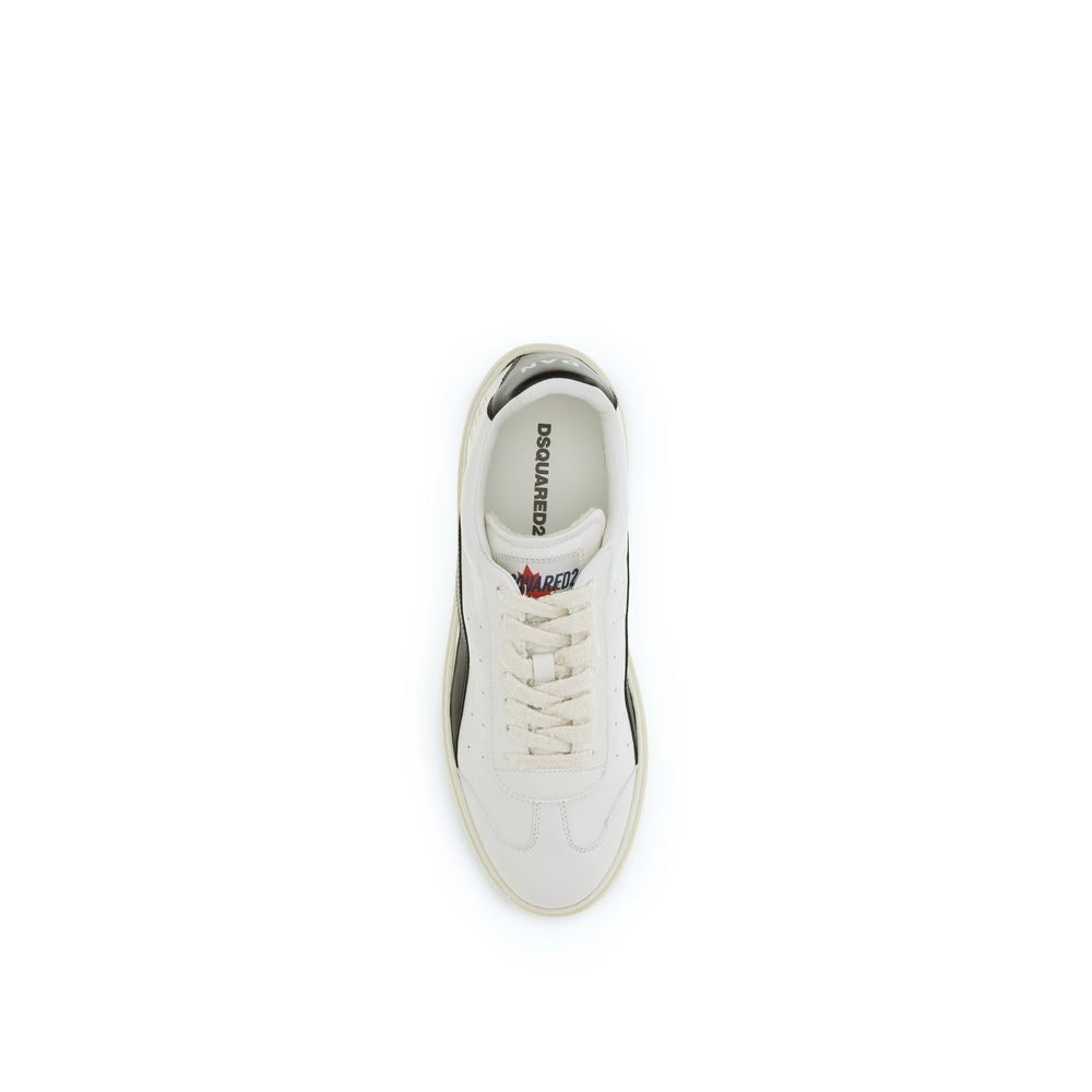 Dsquared² Multicolor Calf Leather Bos Taurus Low Top Sneakers-4