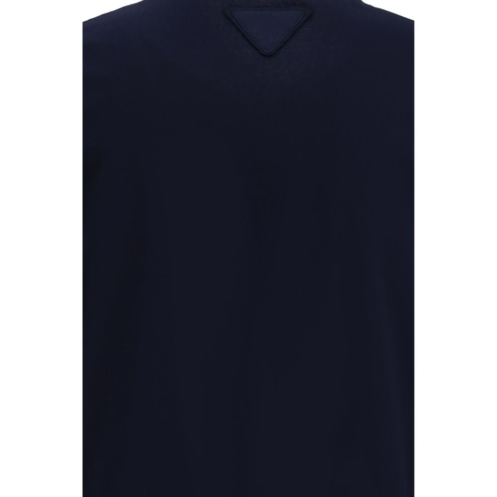 Prada Weißes Baumwoll-T-Shirt-6