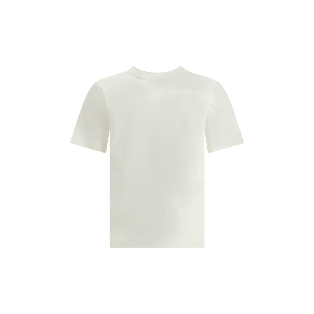 Burberry Weißes Baumwoll-T-Shirt-2