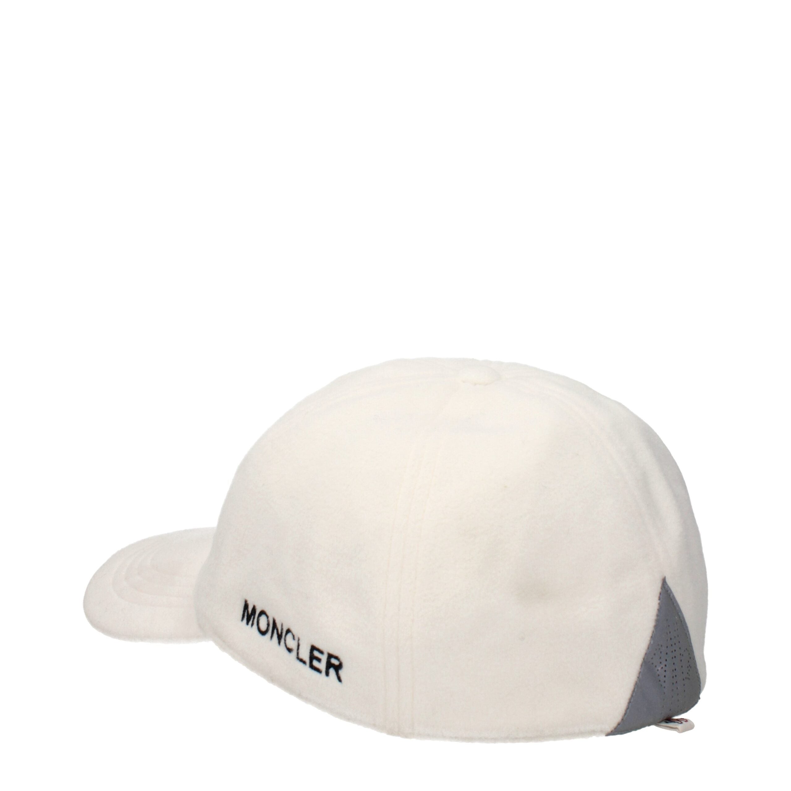 Moncler Weiße Polyester-Kappe (Baseball Cap)-2