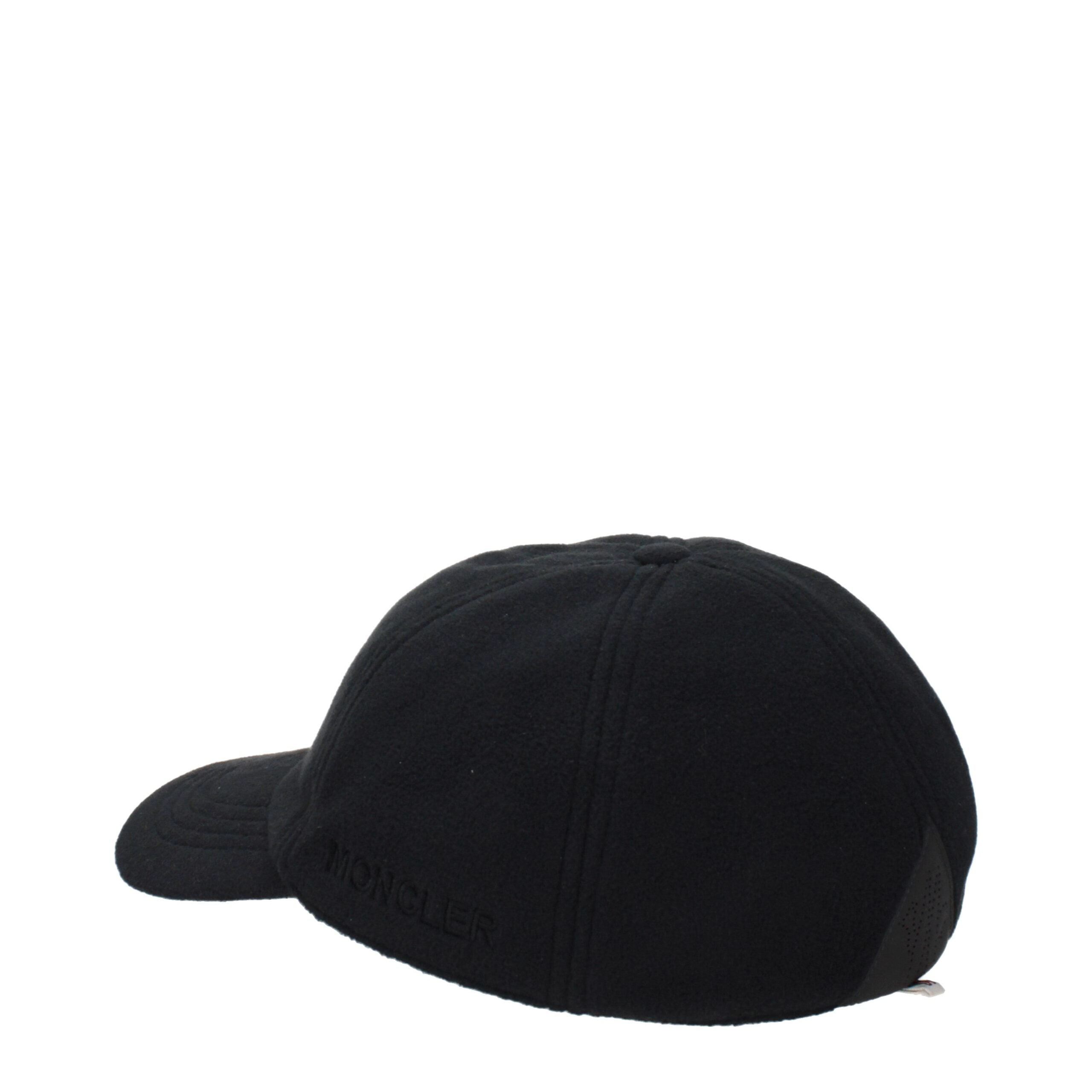 Moncler Schwarze Polyester-Kappe (Baseball Cap)-2