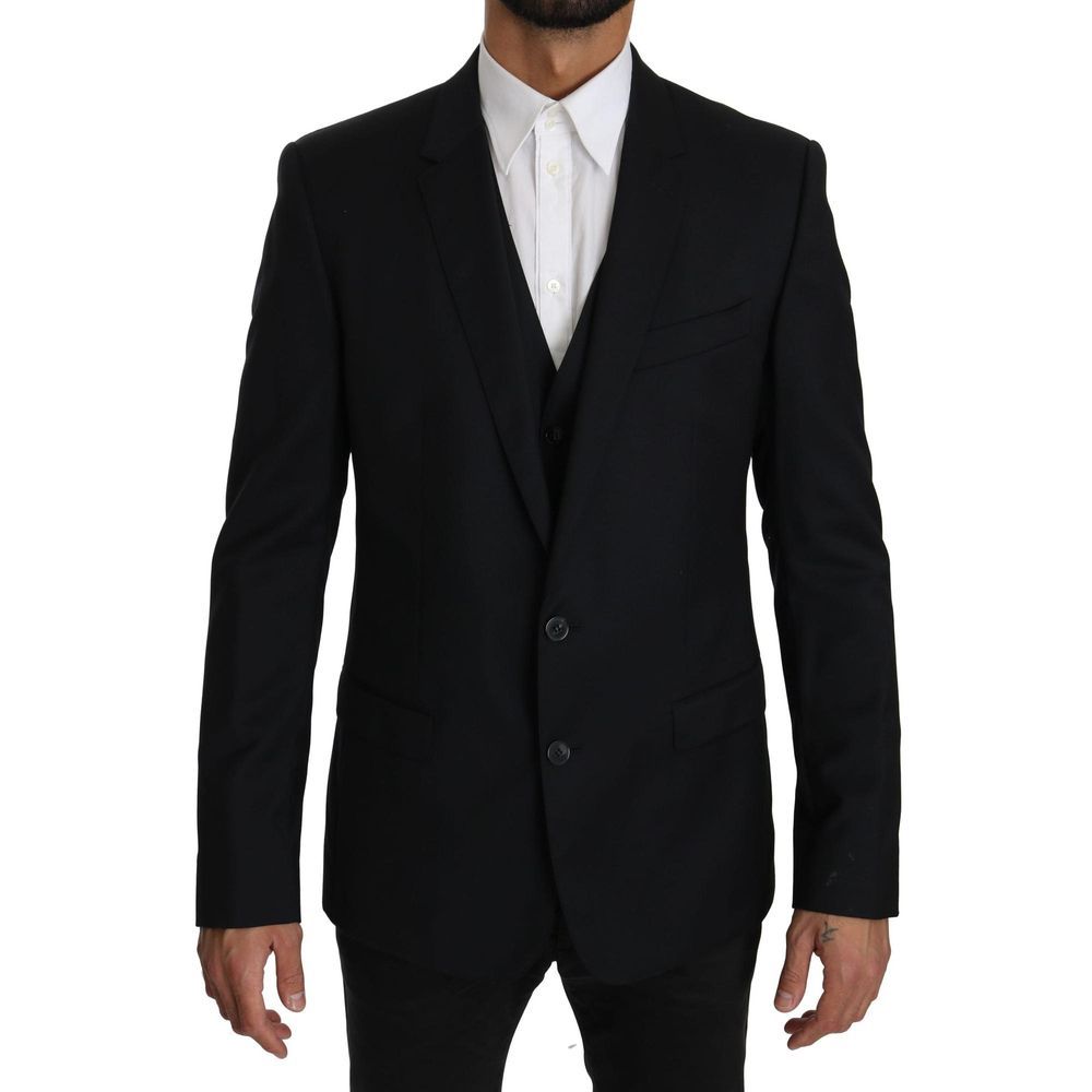 Dolce & Gabbana Blauer Viskose-Zweiteiler-1