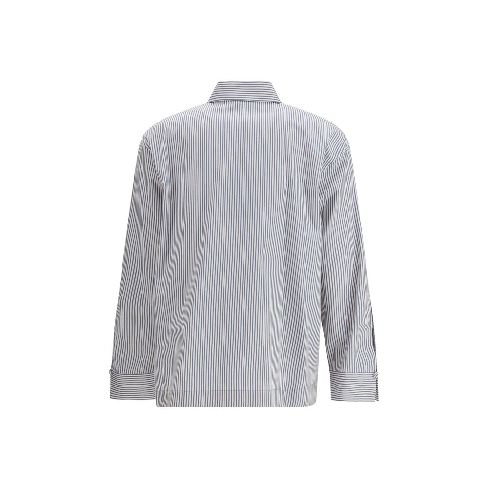Fendi Mehrfarbiges Baumwollhemd mit Muster-2