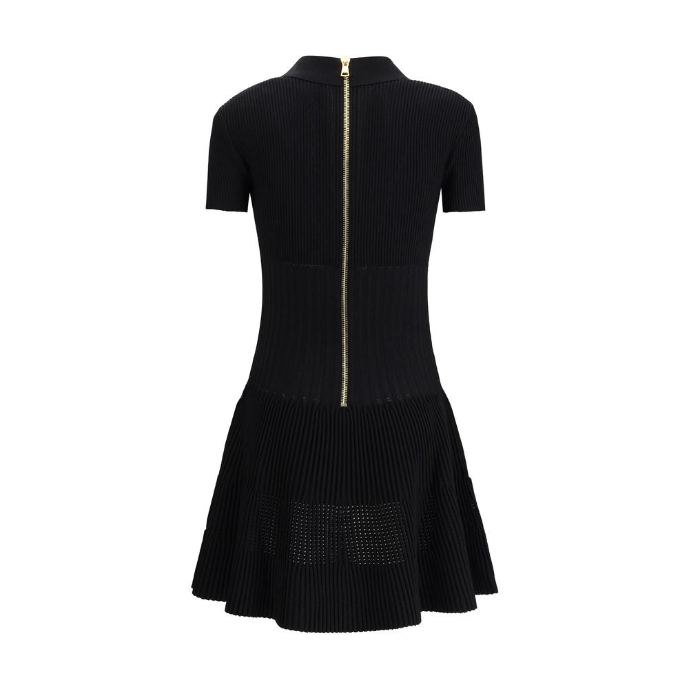 Balmain Black Casual Viscose Dress-2